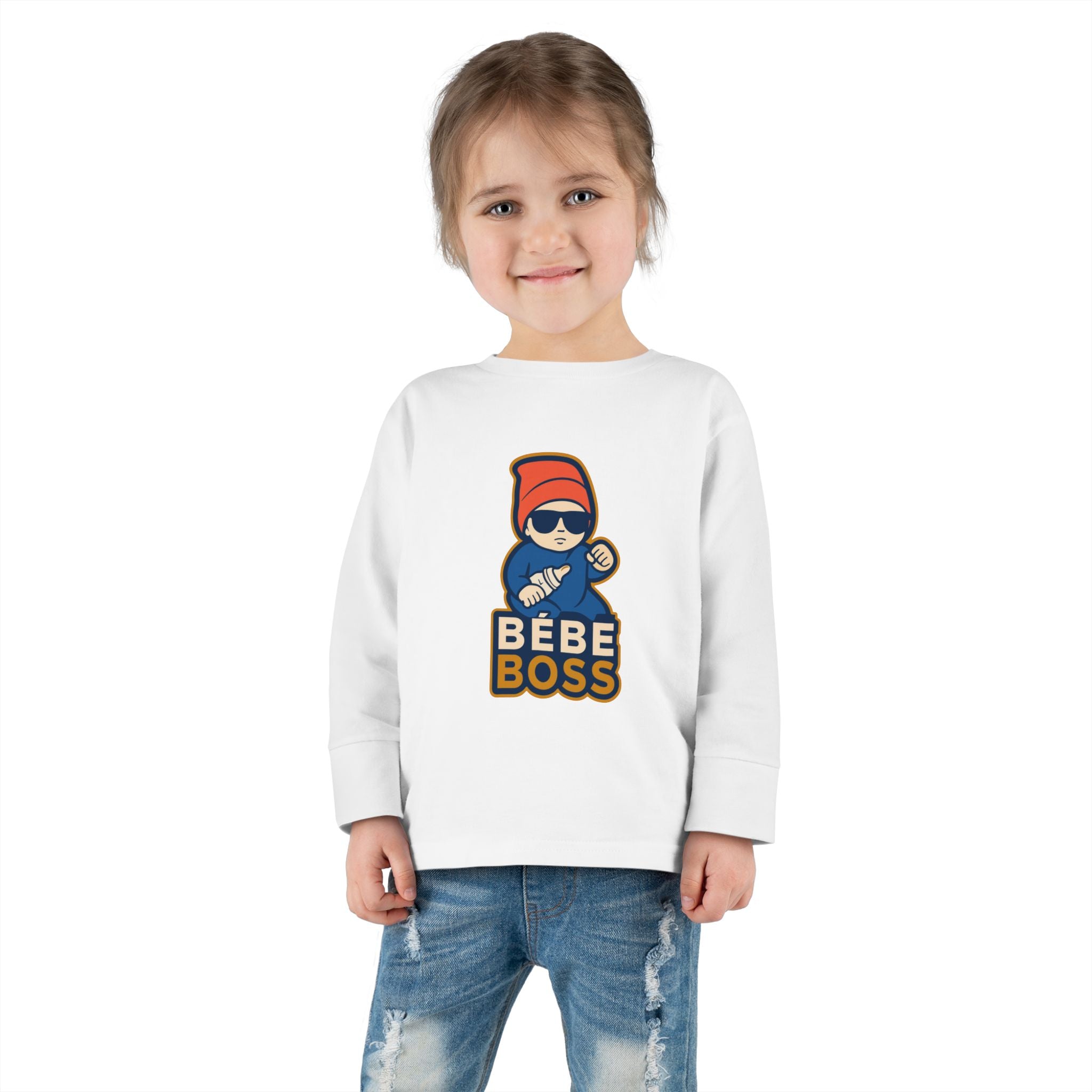 Cool Toddler Long Sleeve Tee, Fun Baby Clothes, Kids Gift, Playdate Outfit, Baby Shower Gift, Adorable Apparel