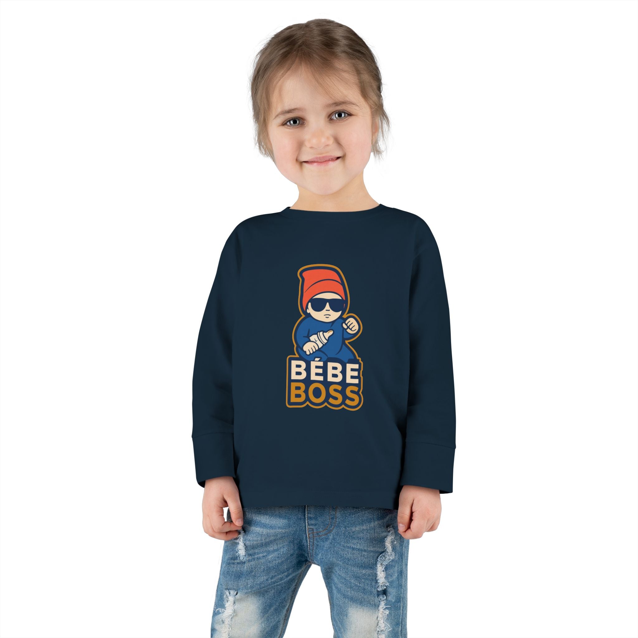 Cool Toddler Long Sleeve Tee, Fun Baby Clothes, Kids Gift, Playdate Outfit, Baby Shower Gift, Adorable Apparel