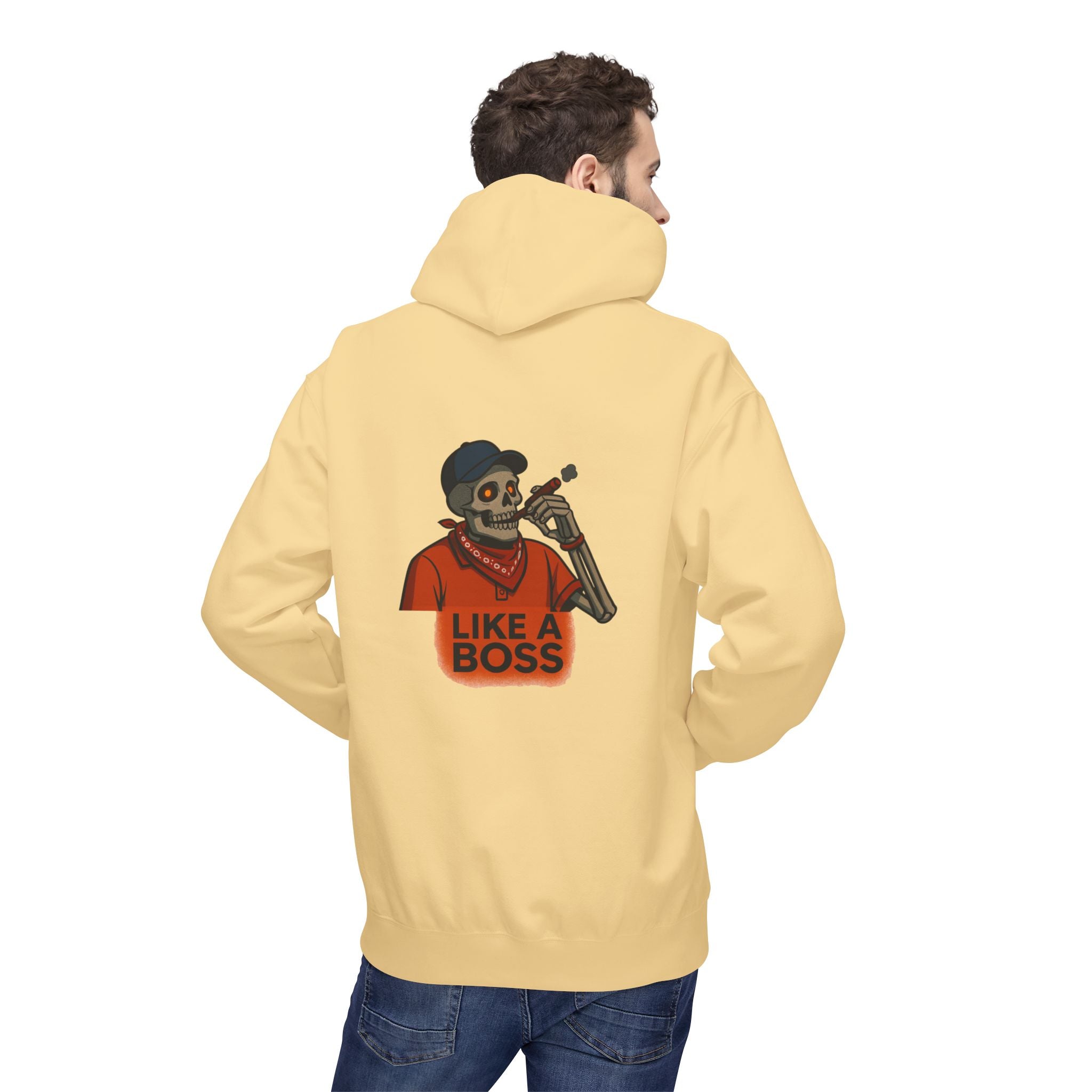 Statement Fleece Hoodie, Funny Sweatshirt, Unisex Hoodie, Graphic Hoodie, Halloween Apparel, Casual Wear