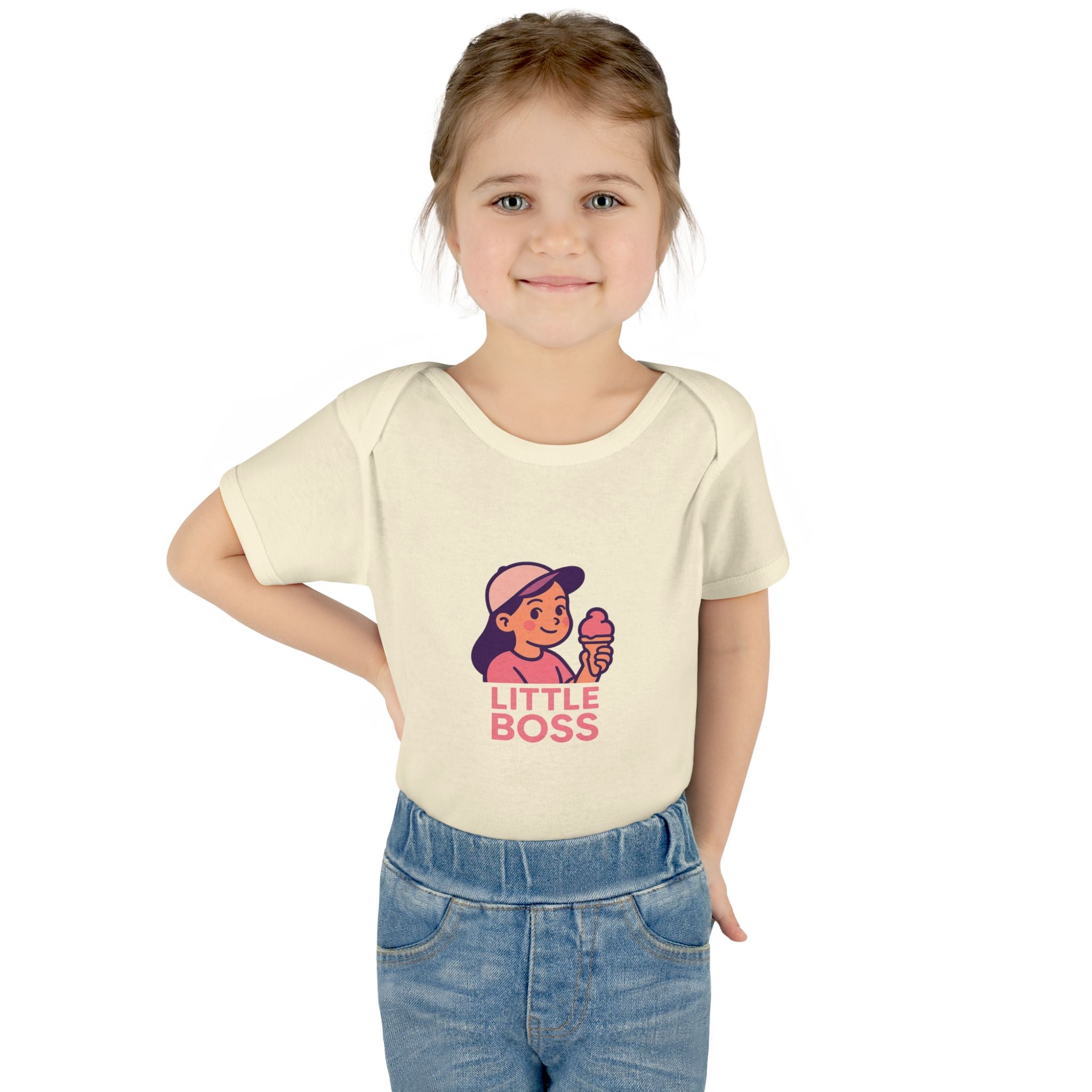 Cute Infant Bodysuit, Little Boss Baby Outfit, Baby Shower Gift, Newborn Clothing, Infant Girl Romper, Toddler Apparel