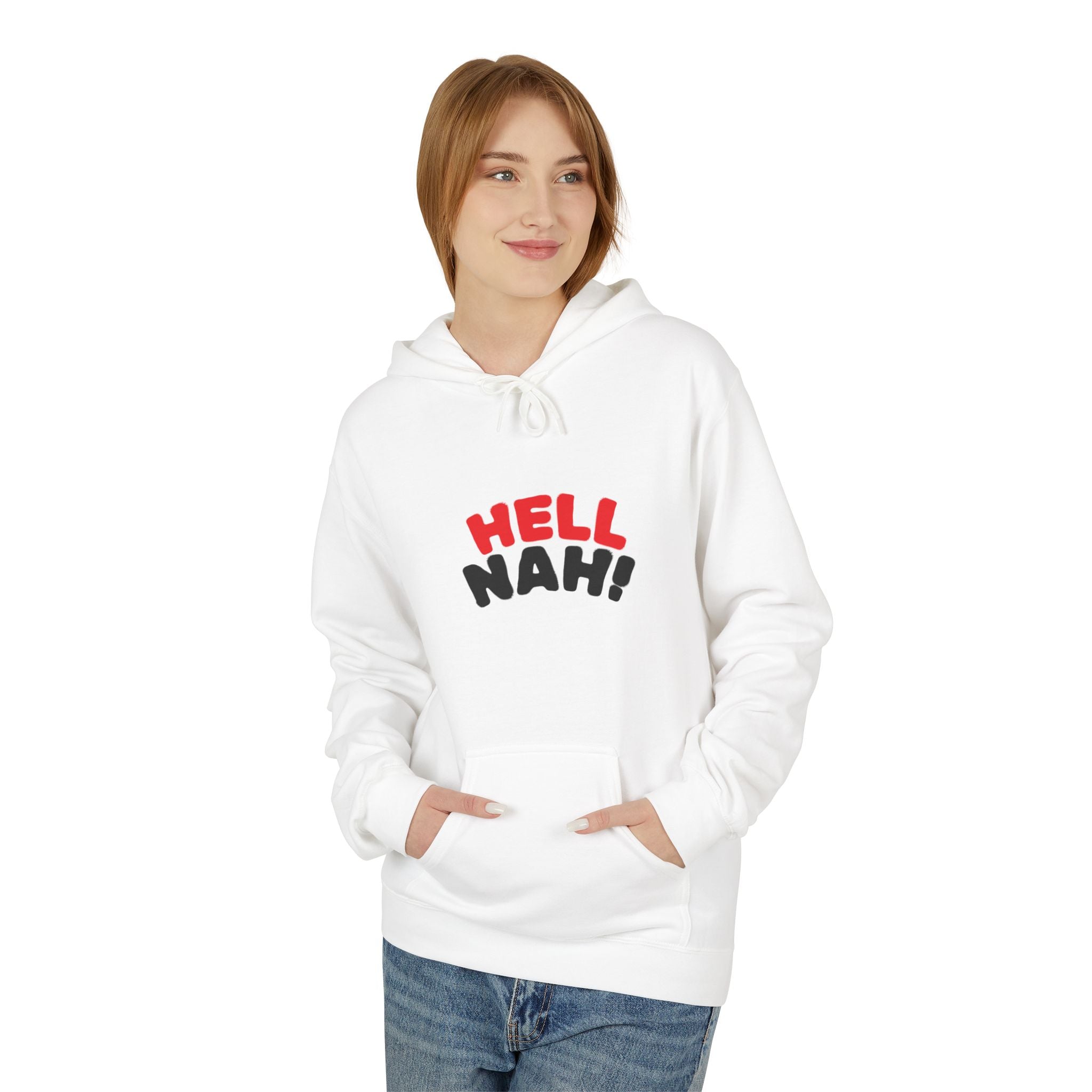 Statement Fleece Hoodie, Funny Sweatshirt, Unisex Hoodie, Graphic Hoodie, Halloween Apparel, Casual Wear