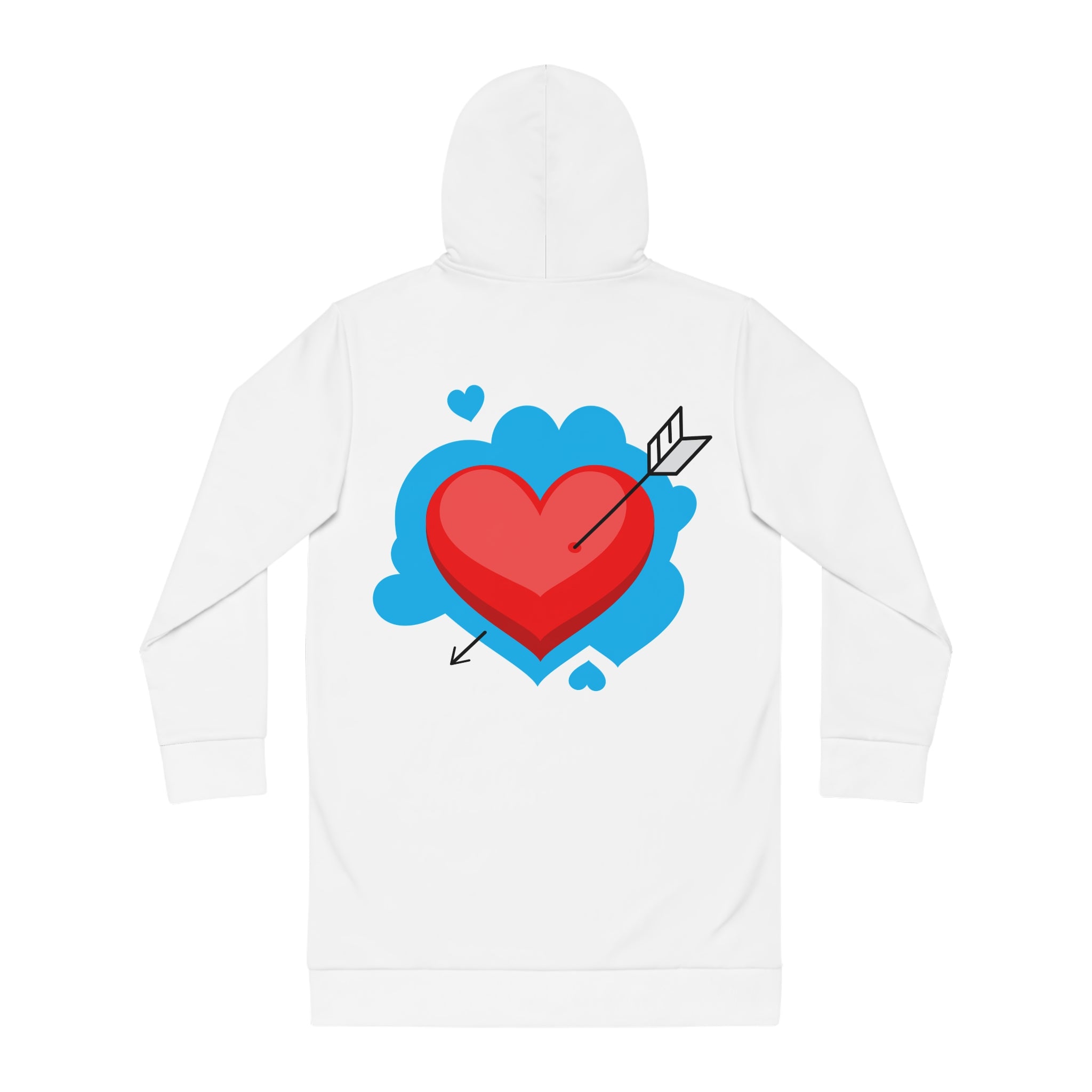 Empowered Women Hoodie Dress - Lady Boss Style, Casual Outfit, Gift for Her, Inspirational Apparel, Comfortable Fashion