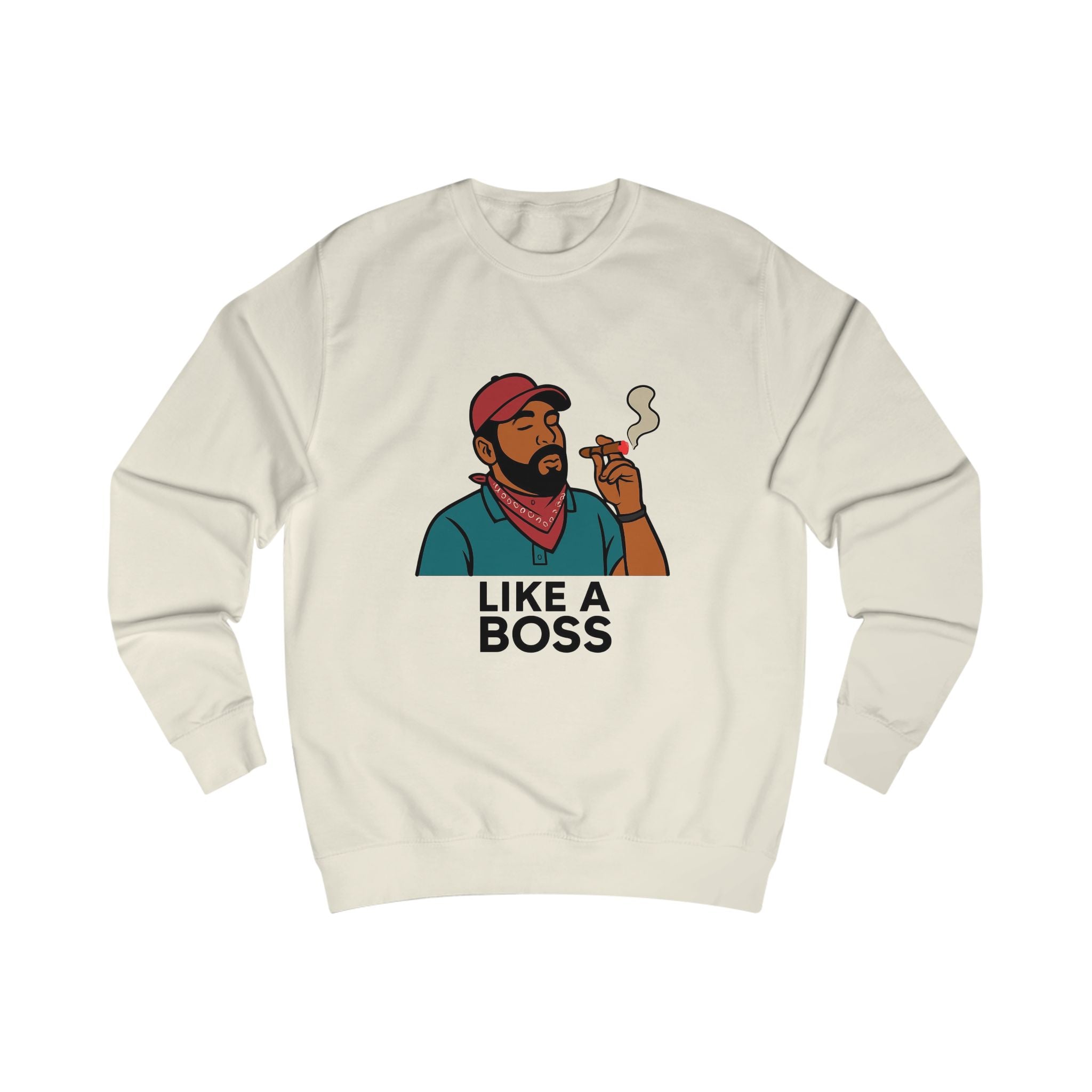 Chill Vibes Unisex Sweatshirt | Casual Streetwear, Gift for Him, Smokers Apparel, Eco-friendly Fashion, Everyday Comfort