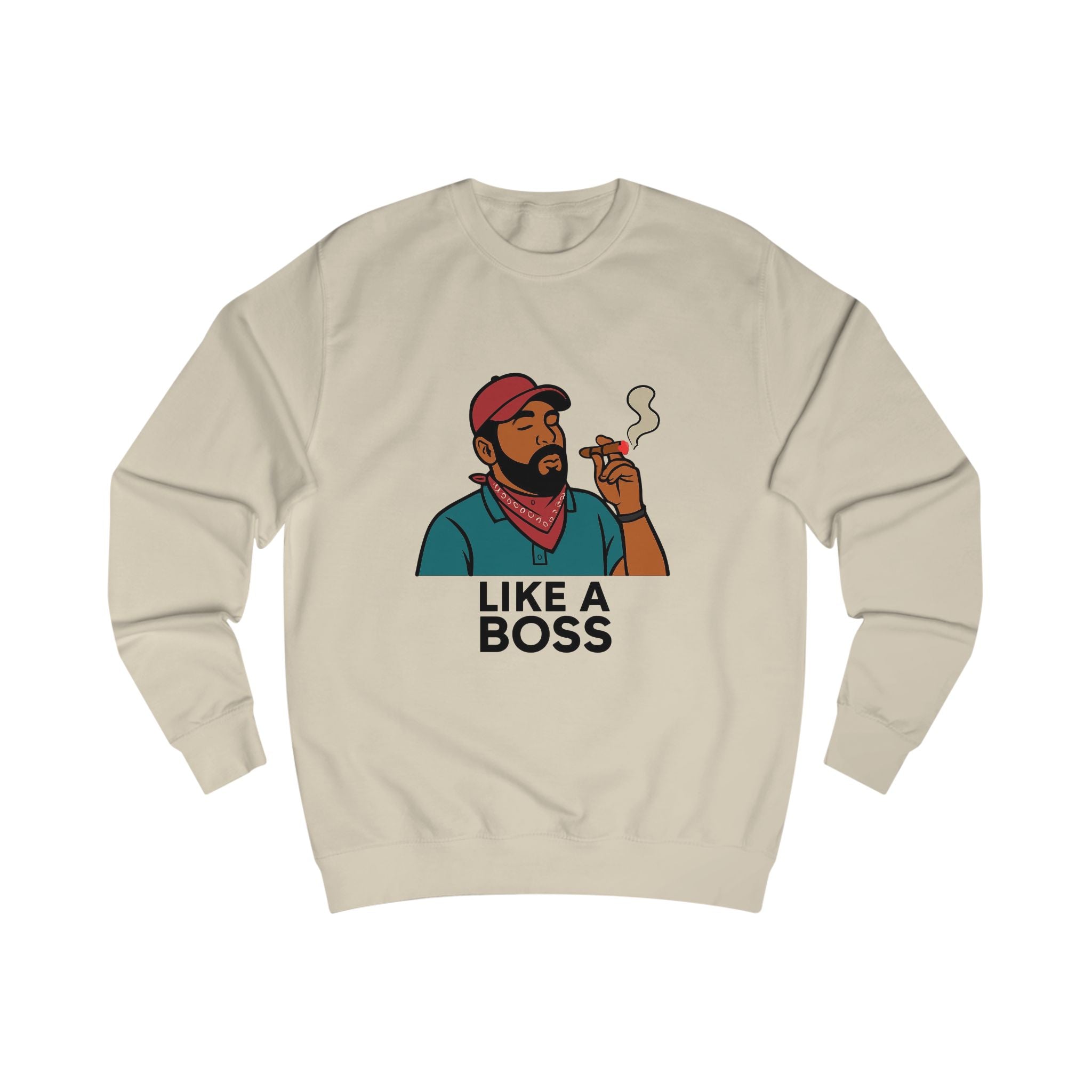 Chill Vibes Unisex Sweatshirt | Casual Streetwear, Gift for Him, Smokers Apparel, Eco-friendly Fashion, Everyday Comfort