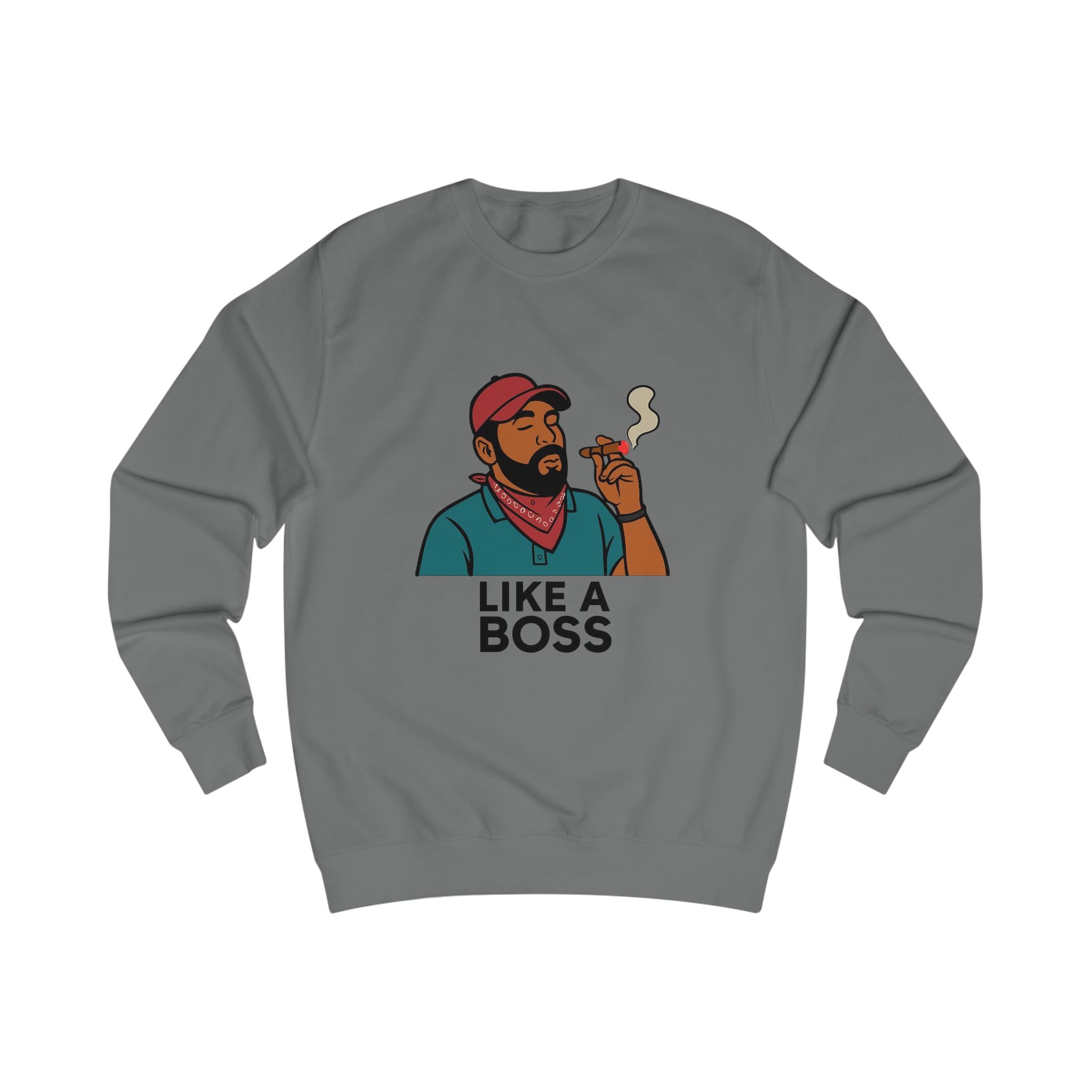 Chill Vibes Unisex Sweatshirt | Casual Streetwear, Gift for Him, Smokers Apparel, Eco-friendly Fashion, Everyday Comfort