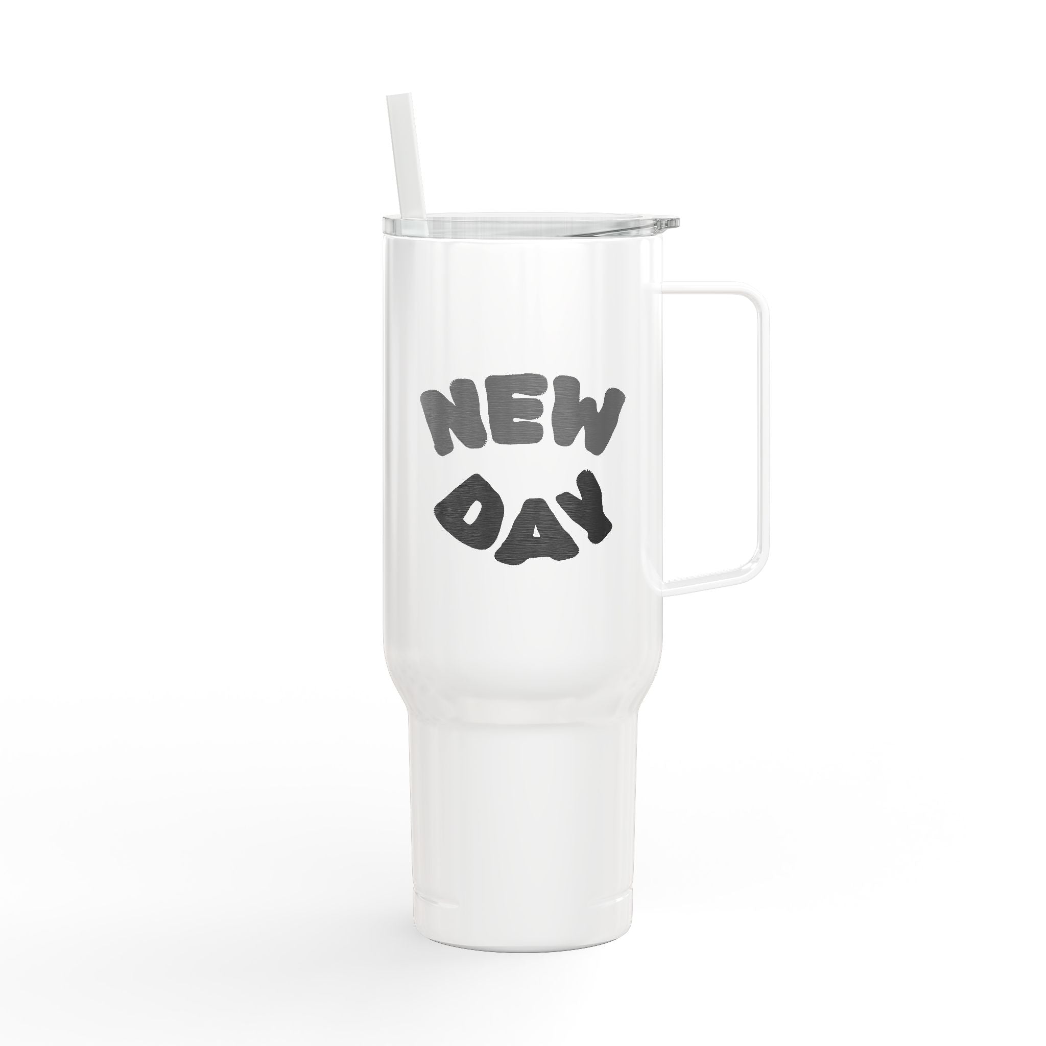 Engraved Insulated Tumbler, 40oz Travel Mug, Personalized Gift for Coffee Lovers, Summer Road Trip Essential, Spooky Halloween Drinkware