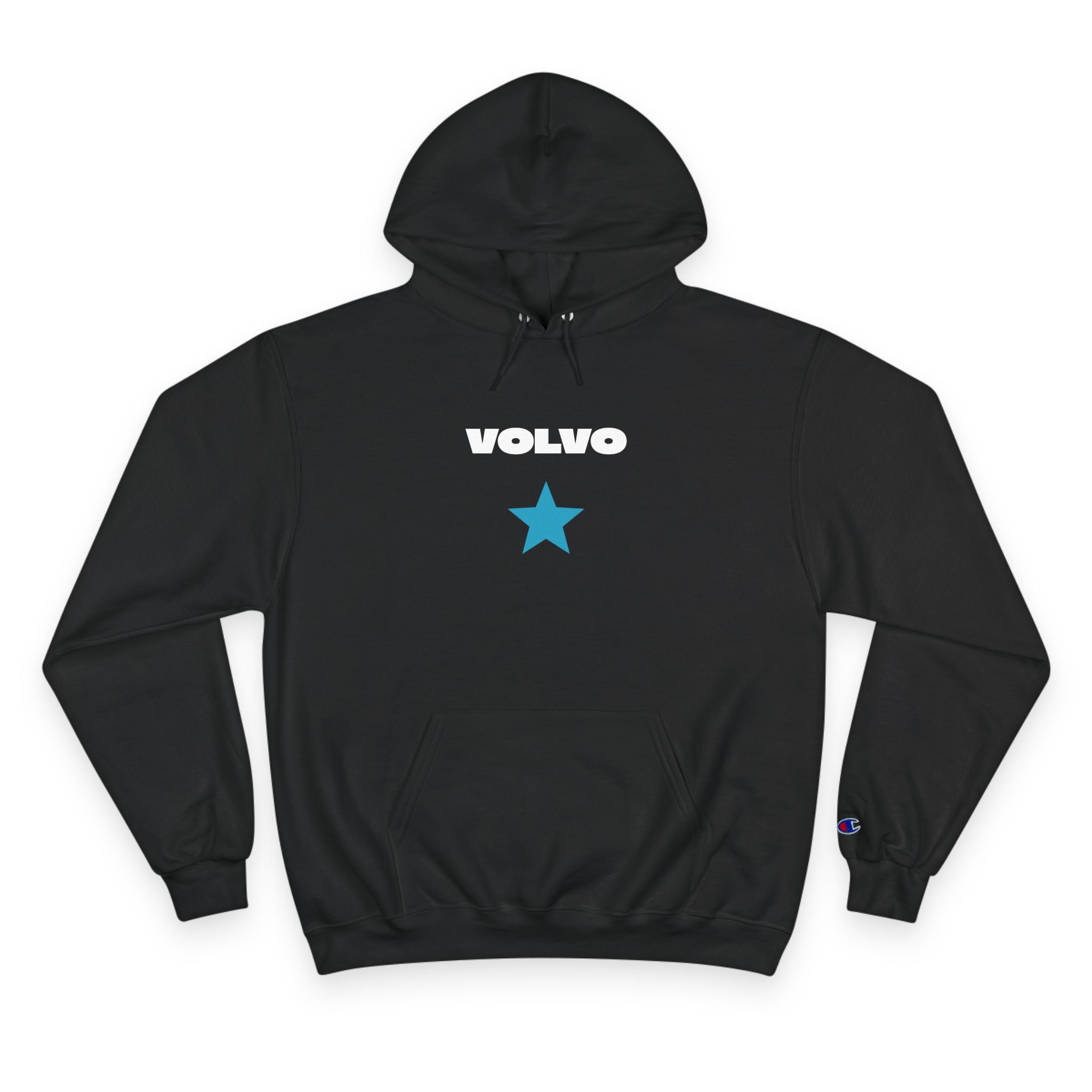 Volvo Champion Hoodie, Boss Vibe Sweatshirt, Personalized Gift, Casual Streetwear, Unique Statement Wear, Cozy Activity Gear