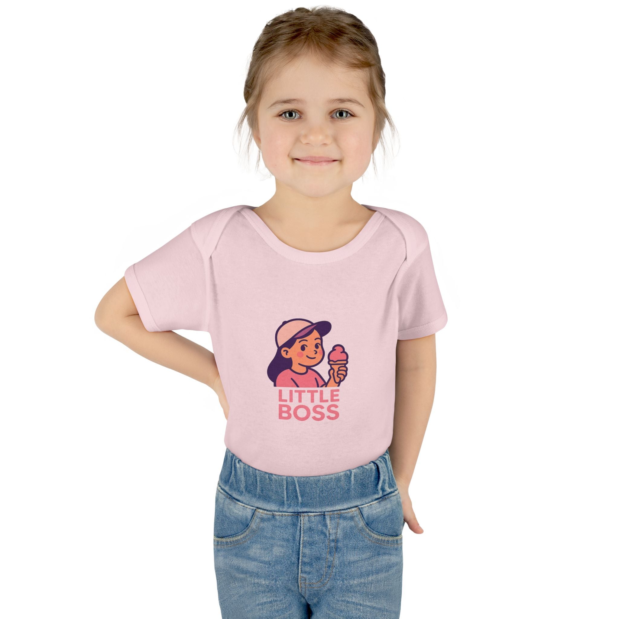 Cute Infant Bodysuit, Little Boss Baby Outfit, Baby Shower Gift, Newborn Clothing, Infant Girl Romper, Toddler Apparel