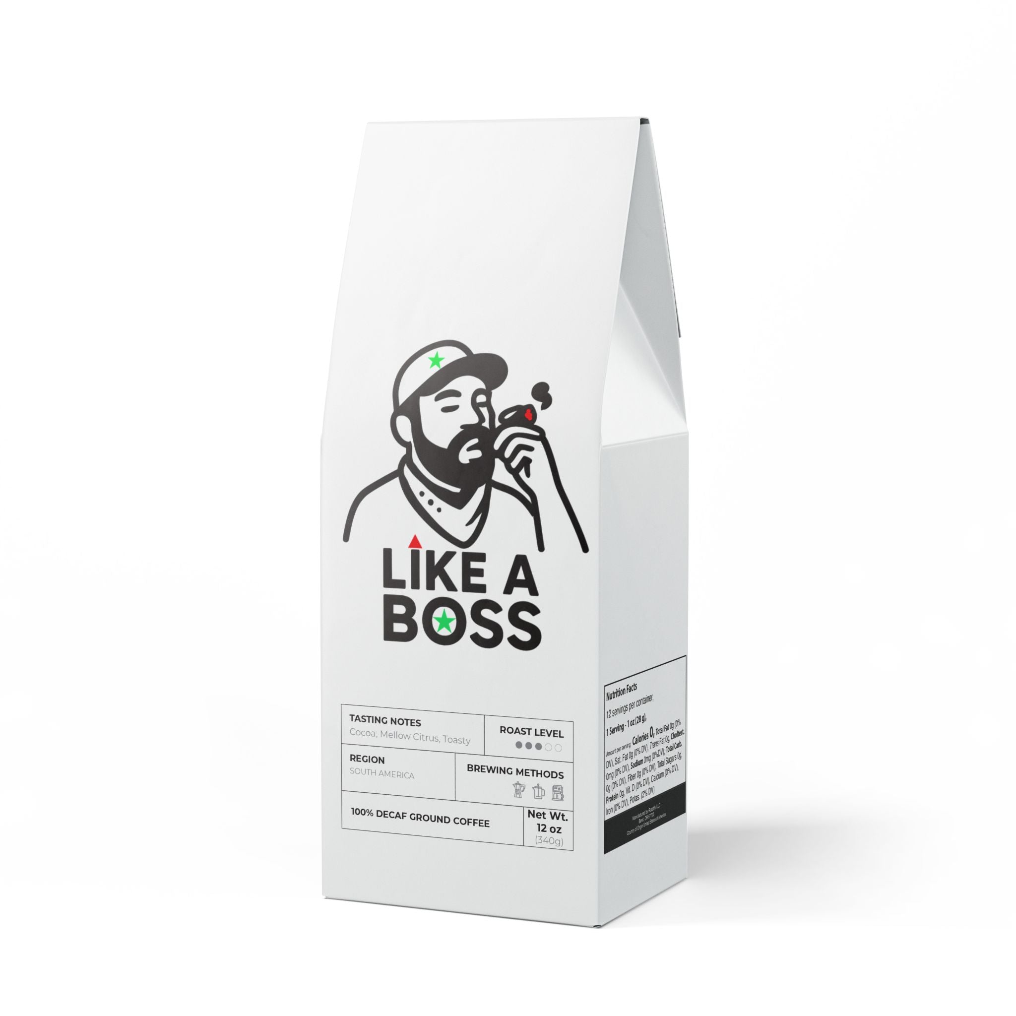 Trapper Peak Decaf Coffee Blend (Medium Roast)
