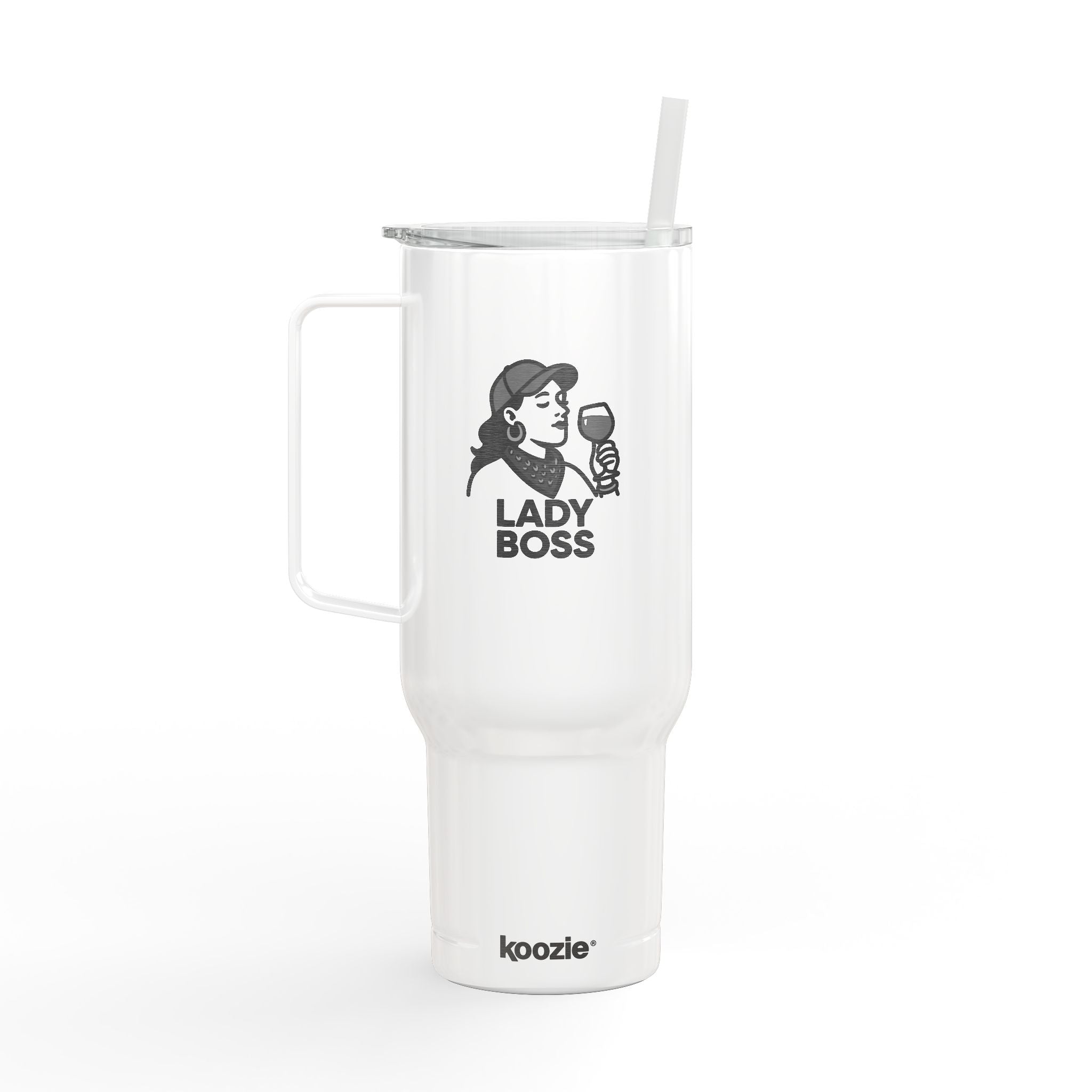 Engraved Insulated Tumbler, 40oz Travel Mug, Personalized Gift for Coffee Lovers, Summer Road Trip Essential, Spooky Halloween Drinkware