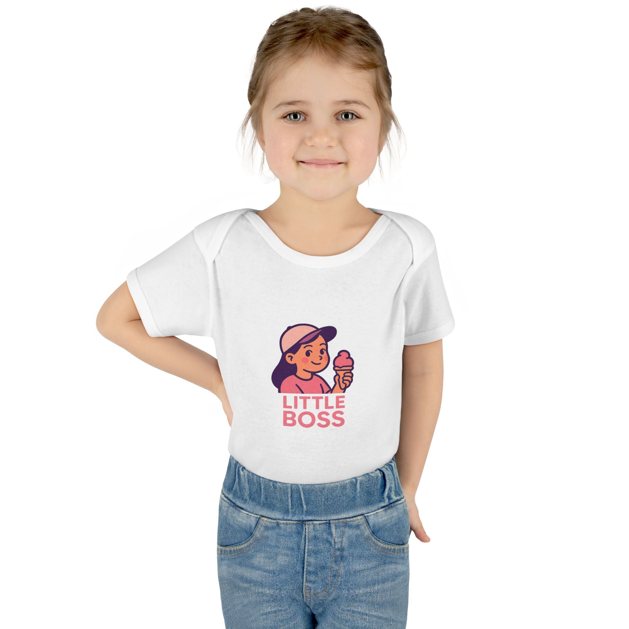 Cute Infant Bodysuit, Little Boss Baby Outfit, Baby Shower Gift, Newborn Clothing, Infant Girl Romper, Toddler Apparel