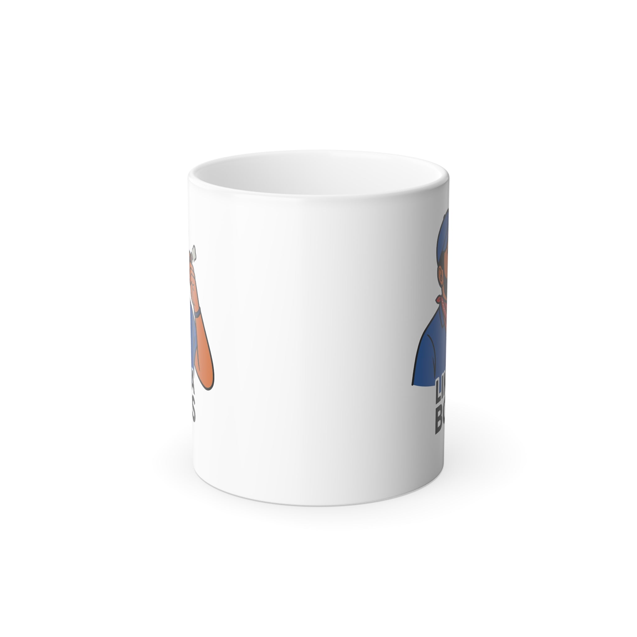Color Morphing Mug - Fun Personalized Coffee Cup, Gift for Gamers, Family Gatherings, Unique Housewarming, Interactive Mug