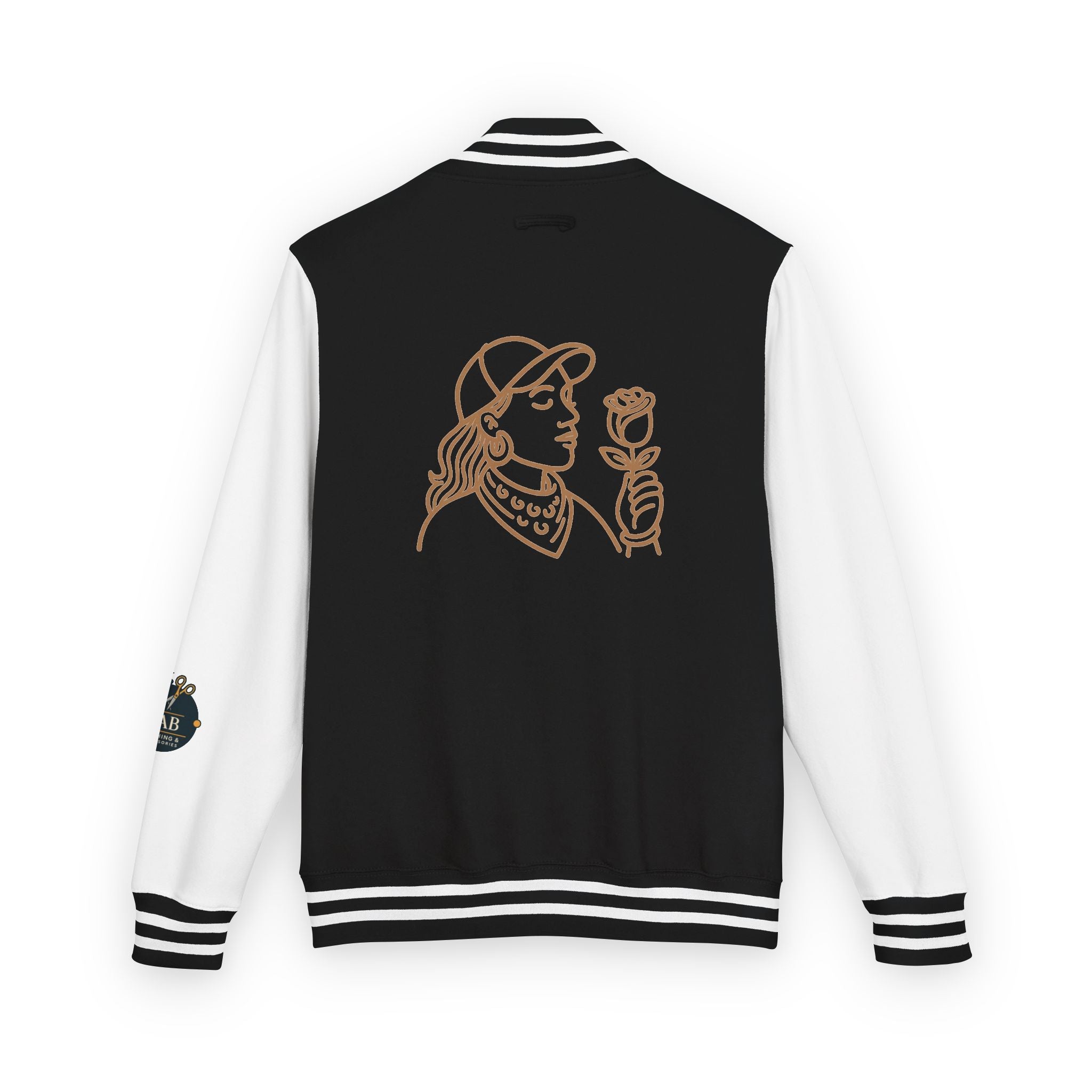 Empowered Lady Boss Jacket, Women’s Varsity Style Jacket, Unisex Team Spirit Wear, Perfect Gift for Boss Day, Stylish Casual Jacket
