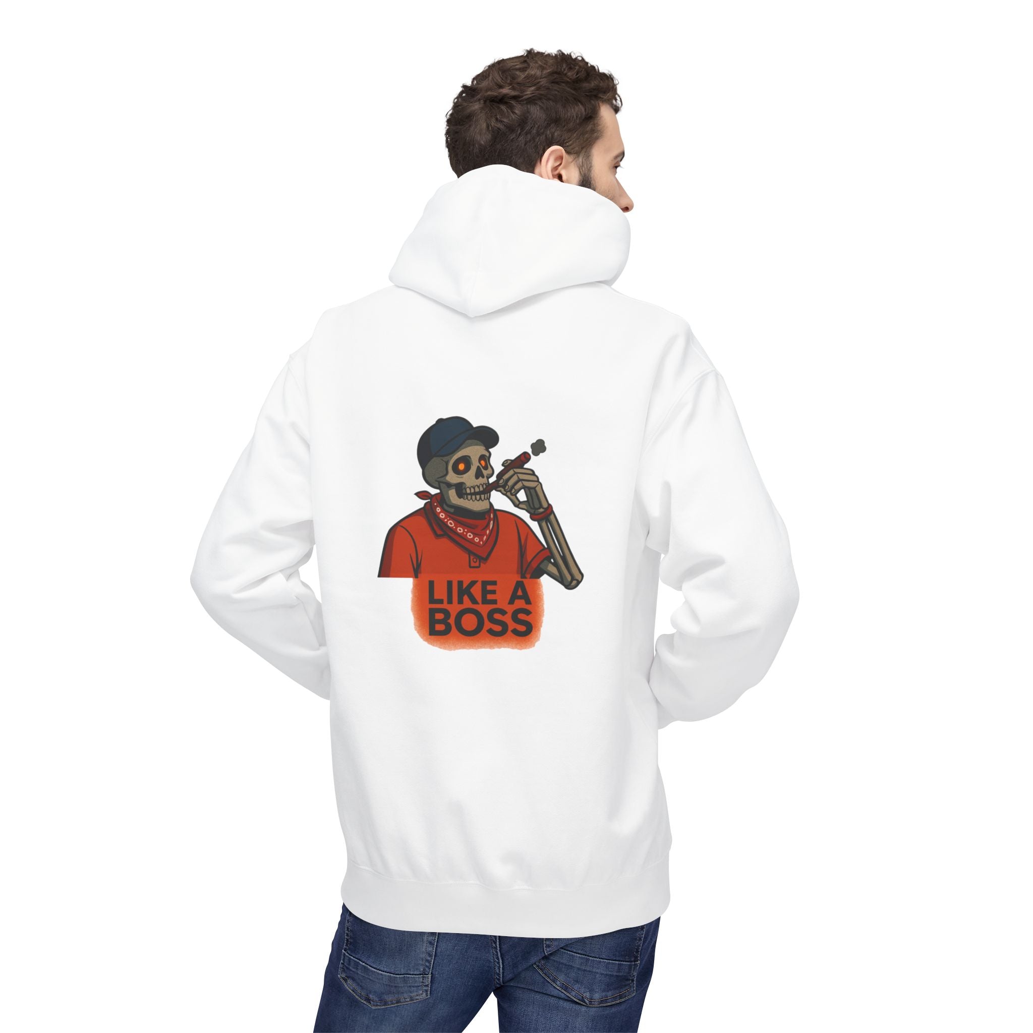 Statement Fleece Hoodie, Funny Sweatshirt, Unisex Hoodie, Graphic Hoodie, Halloween Apparel, Casual Wear