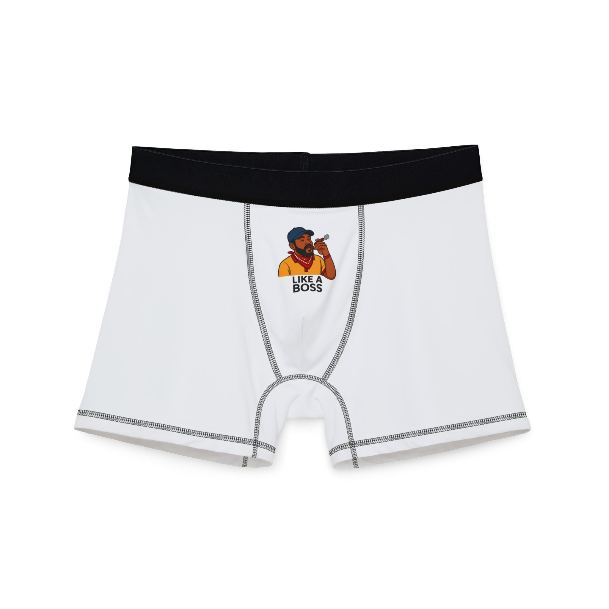 Boss Boxers for Men, Funny Underwear Gift, Personalized Boxer Shorts, Unique Men's Loungewear, Cool Men's Fashion