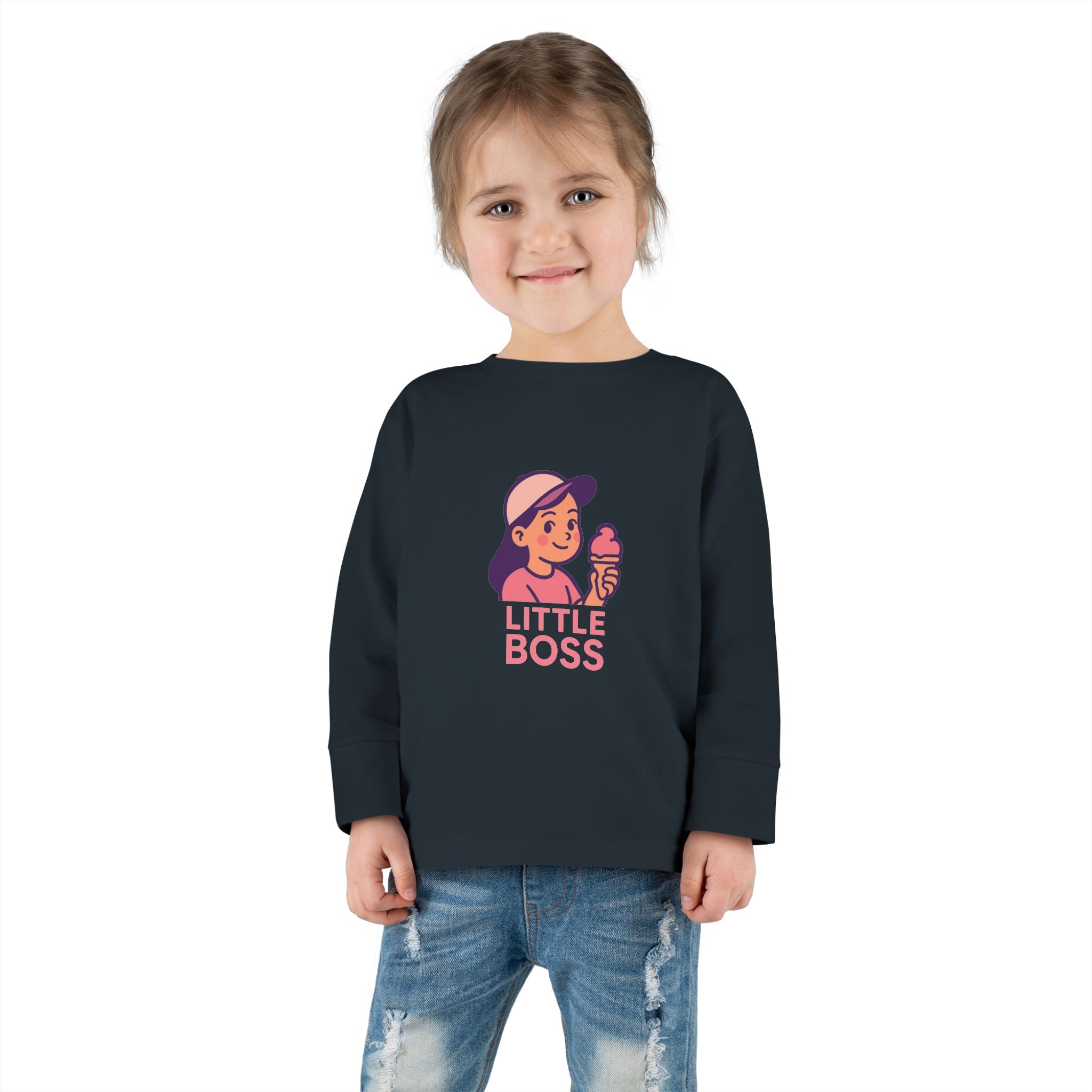 Cool Toddler Long Sleeve Tee, Fun Baby Clothes, Kids Gift, Playdate Outfit, Baby Shower Gift, Adorable Apparel