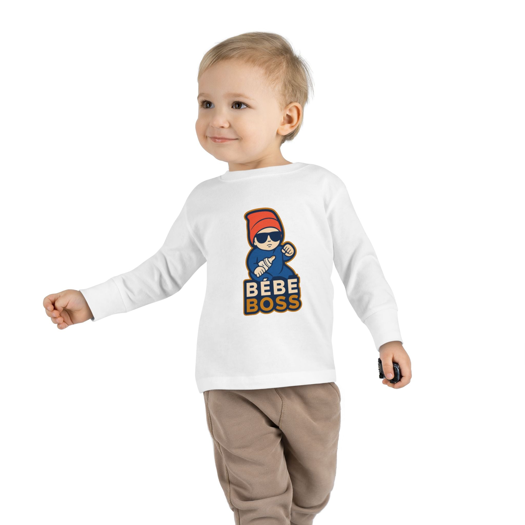 Cool Toddler Long Sleeve Tee, Fun Baby Clothes, Kids Gift, Playdate Outfit, Baby Shower Gift, Adorable Apparel