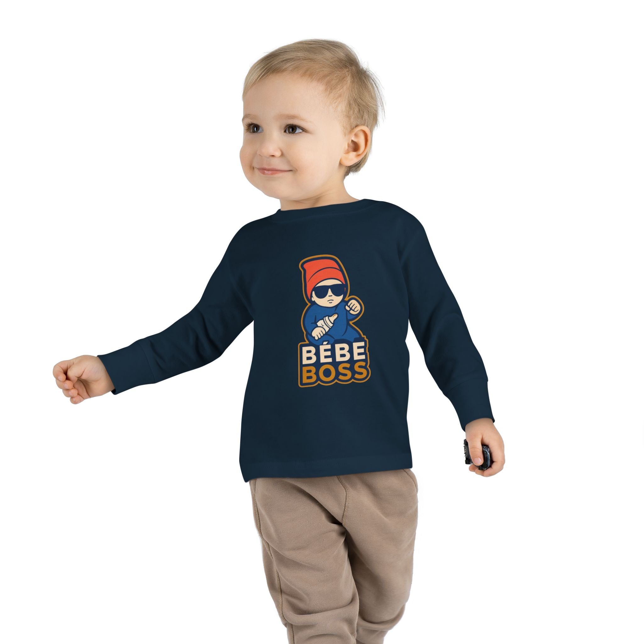 Cool Toddler Long Sleeve Tee, Fun Baby Clothes, Kids Gift, Playdate Outfit, Baby Shower Gift, Adorable Apparel