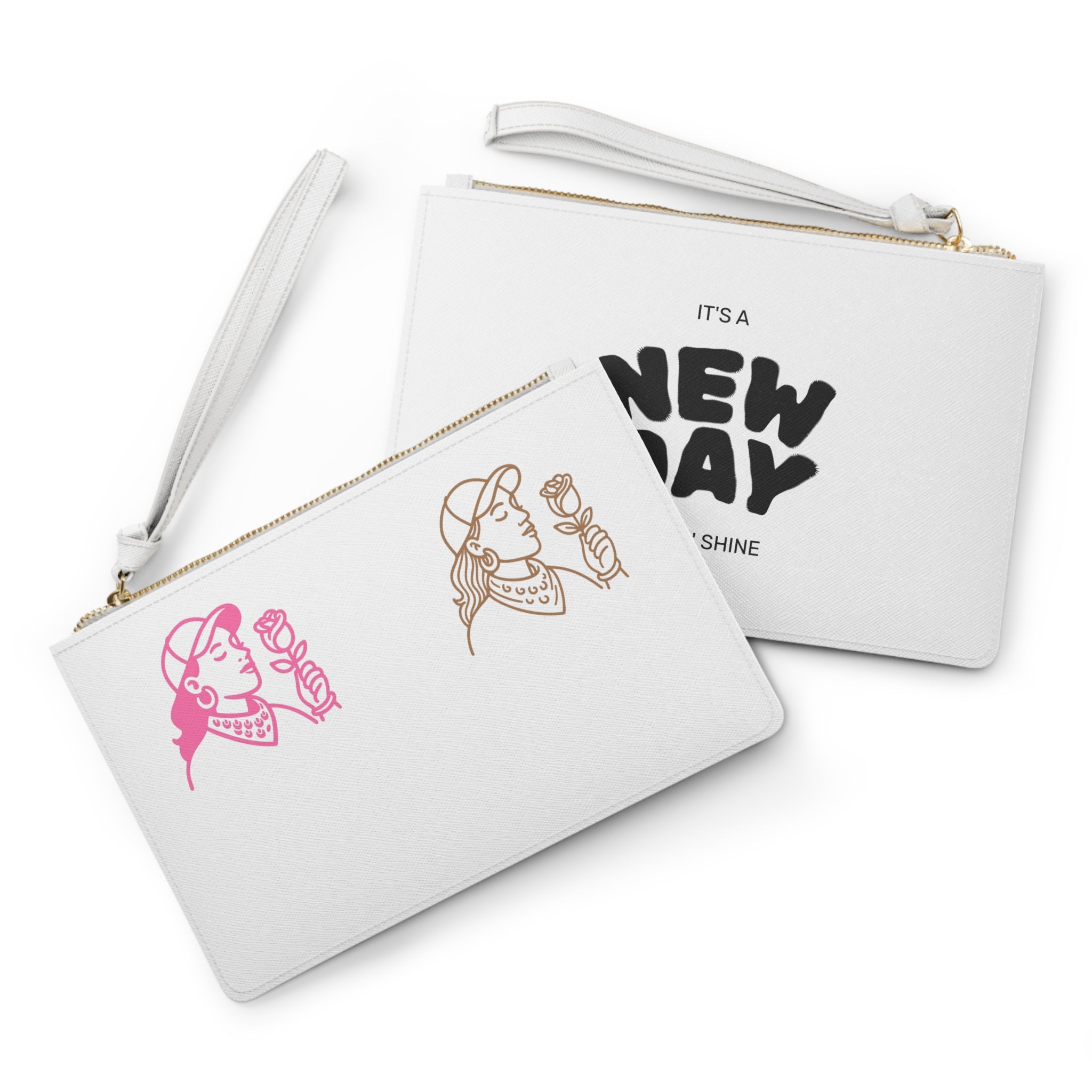 Chic Clutch Bag, Trendy Accessory for Women, Everyday Use, Gift Idea for Birthdays and Holidays, Inspirational Design