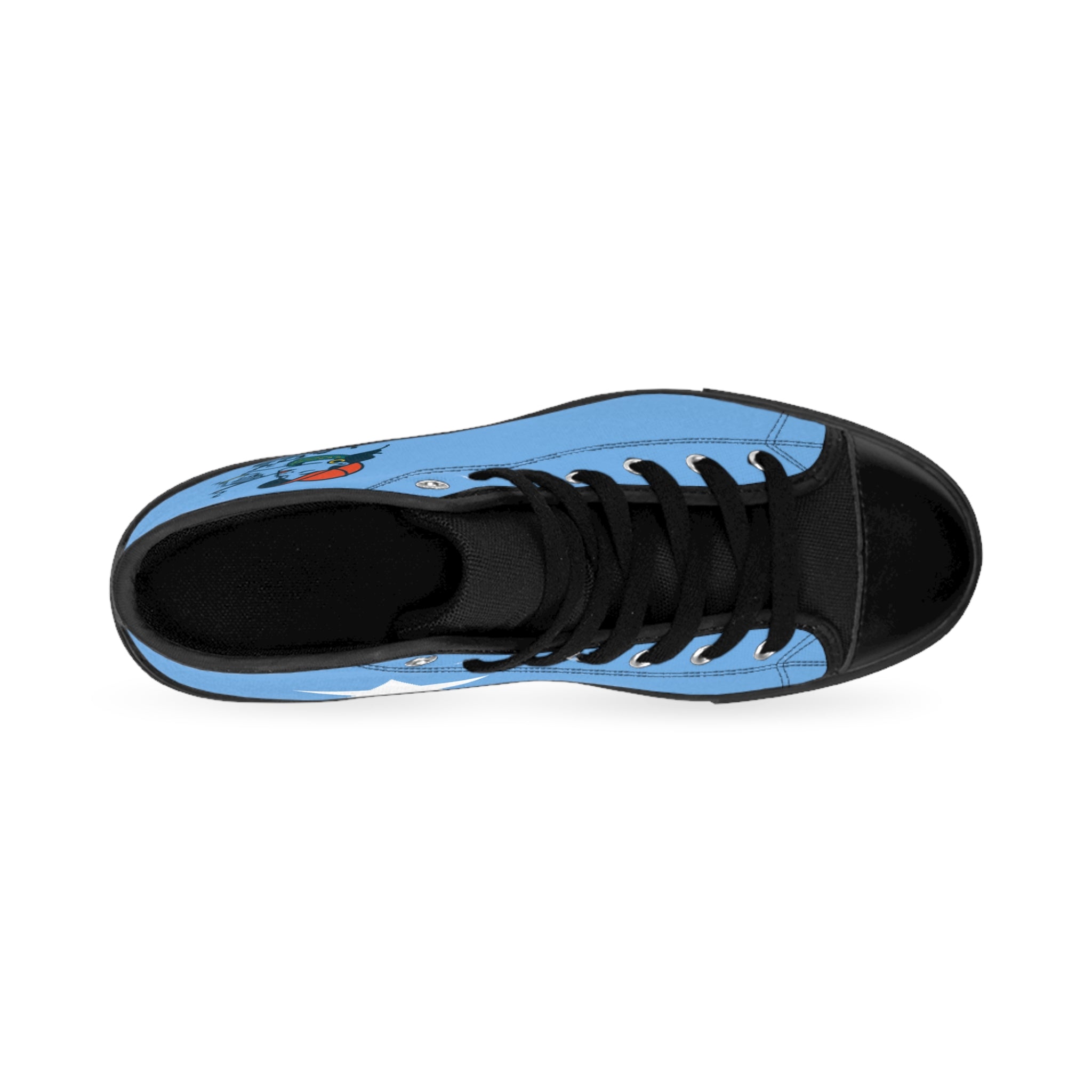 Lady Boss High Top Sneakers - Empowering Footwear for Confident Women, Stylish Casuals, Unique Gift for Her, Trendy Statement Shoes