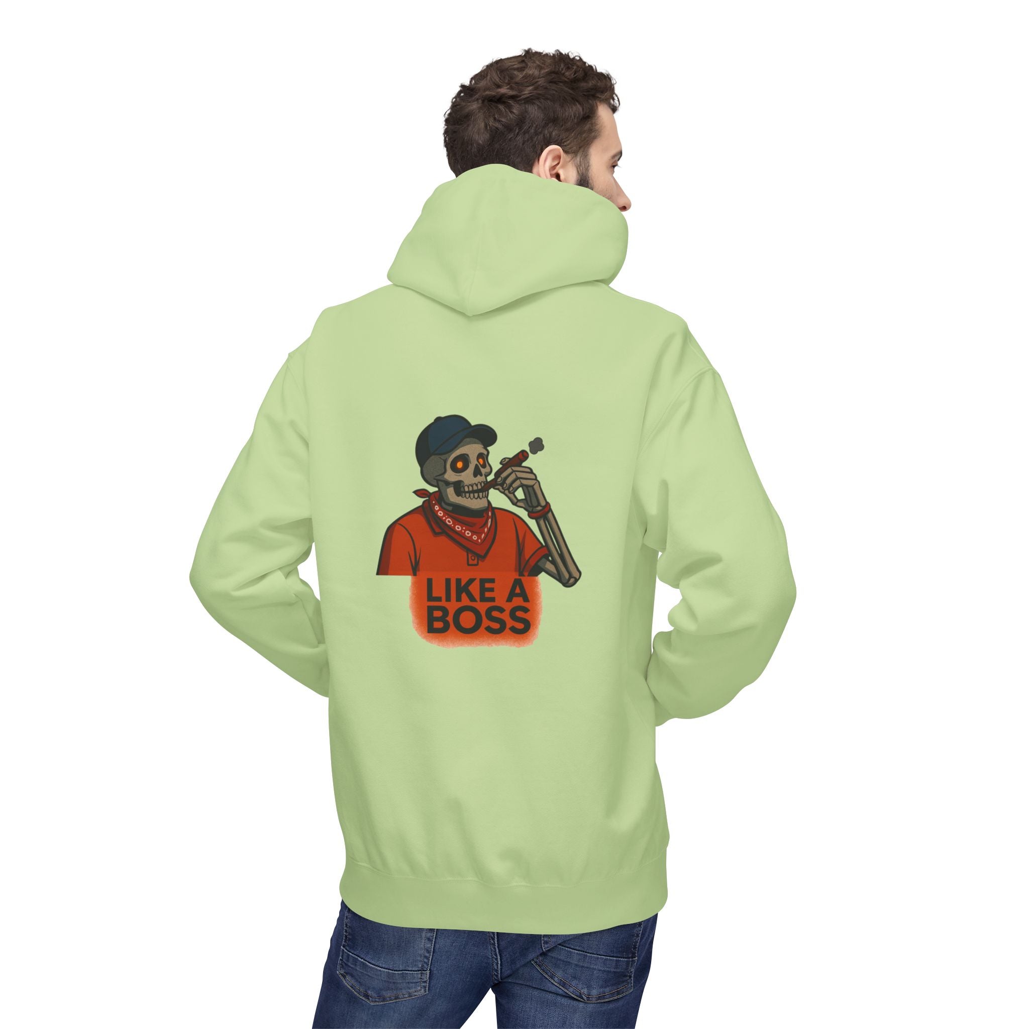 Statement Fleece Hoodie, Funny Sweatshirt, Unisex Hoodie, Graphic Hoodie, Halloween Apparel, Casual Wear