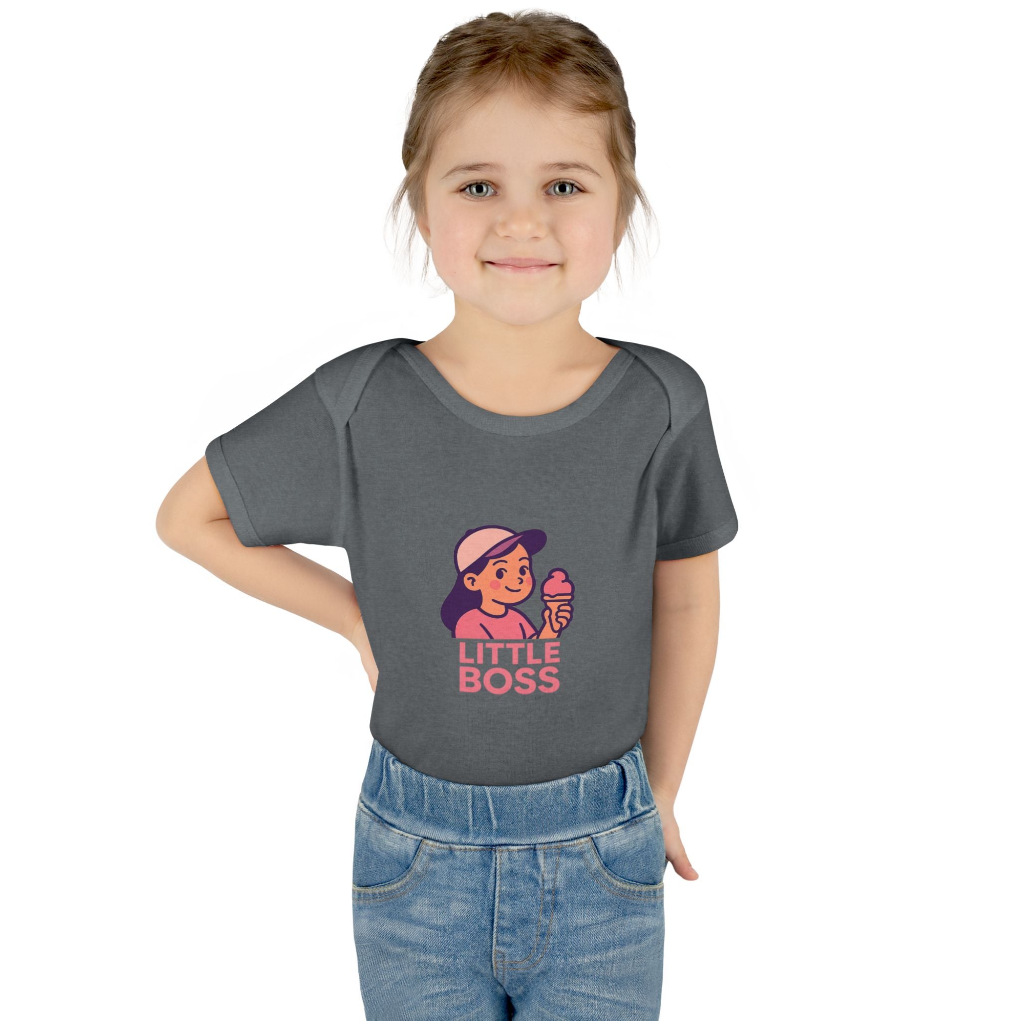Cute Infant Bodysuit, Little Boss Baby Outfit, Baby Shower Gift, Newborn Clothing, Infant Girl Romper, Toddler Apparel