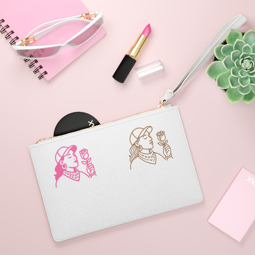 Chic Clutch Bag, Trendy Accessory for Women, Everyday Use, Gift Idea for Birthdays and Holidays, Inspirational Design