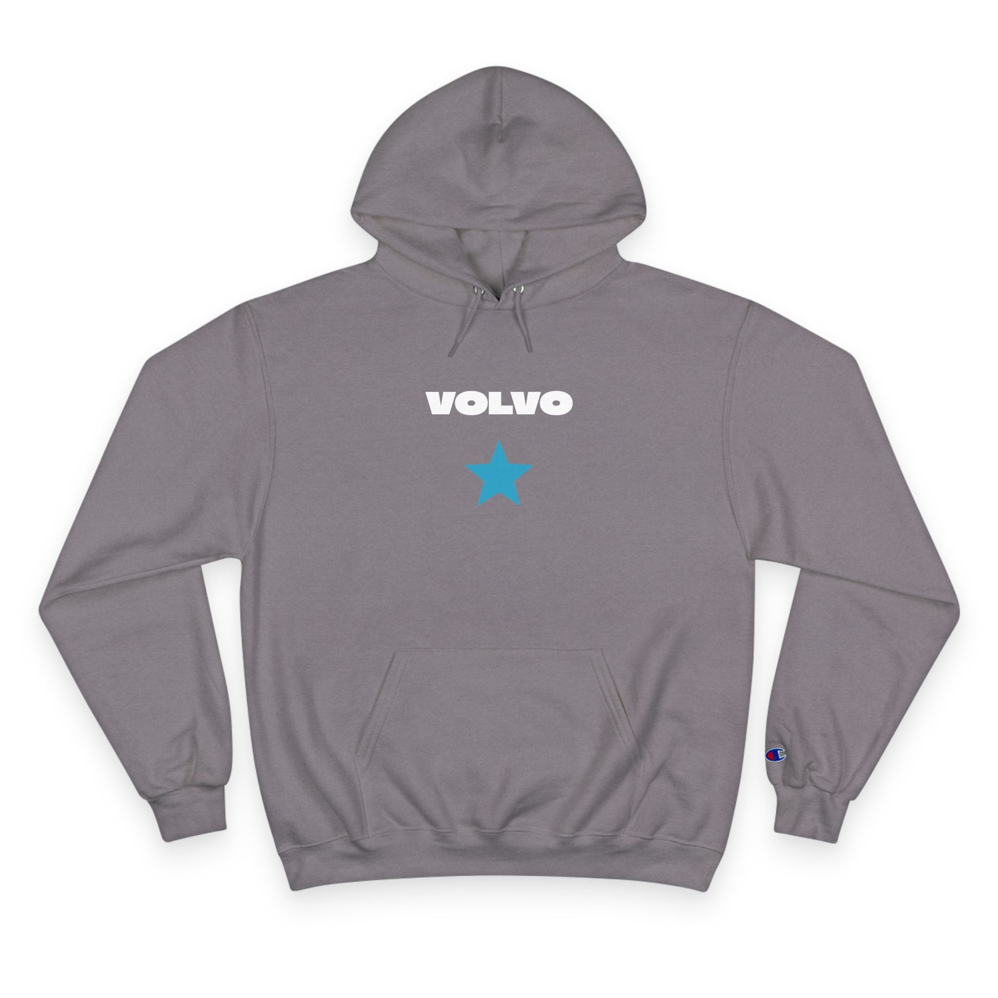Volvo Champion Hoodie, Boss Vibe Sweatshirt, Personalized Gift, Casual Streetwear, Unique Statement Wear, Cozy Activity Gear