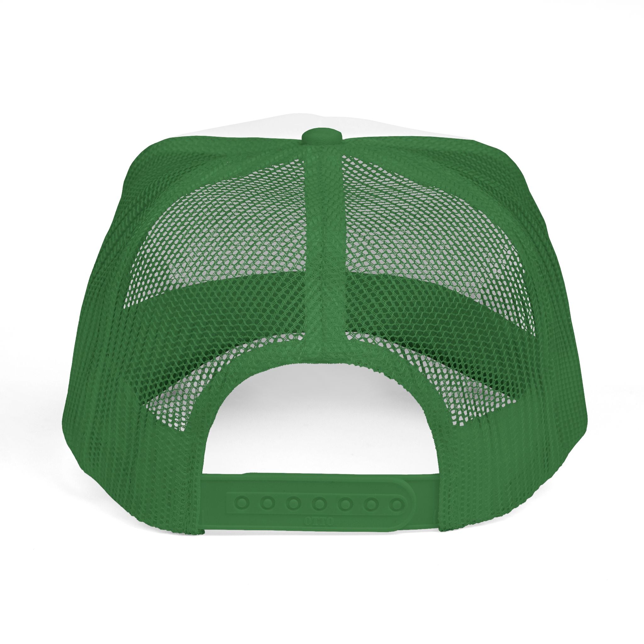 Christmas Tree Trucker Hat — Festive Green Mesh Baseball Cap