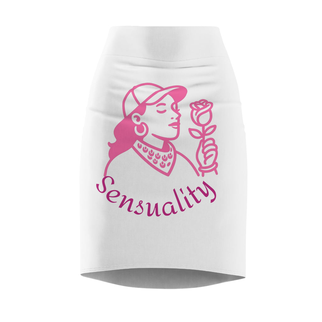 Women's Pencil Skirt with 'Sensuality' Design, Fashionable Skirt, Casual or Dressy Occasion Wear, Perfect for Spring/Summer, Unique [...]