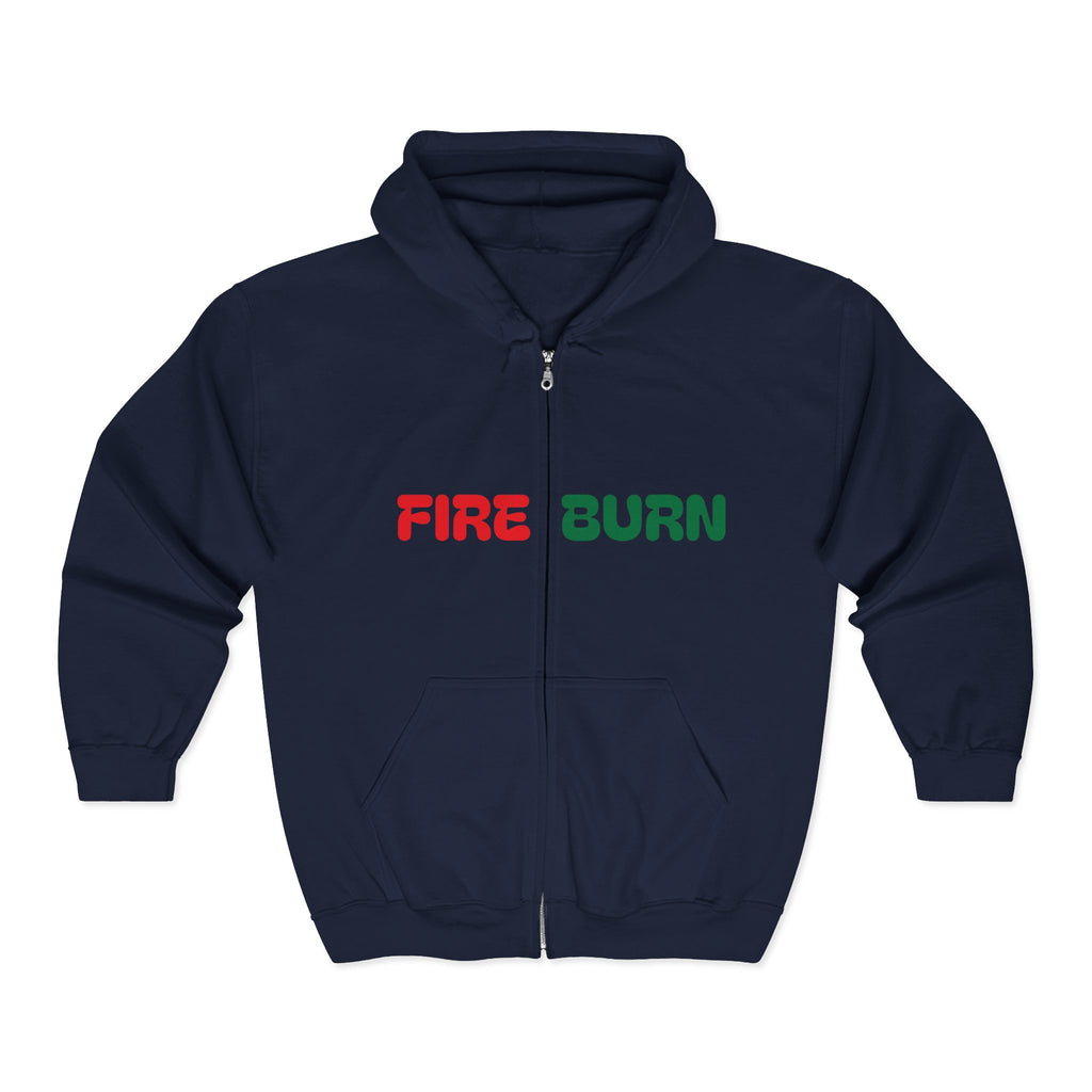 Fire Burn Unisex Full Zip Hoodie | Comfortable Streetwear for All Seasons, Casual Gift for Friends, Everyday Wear, Urban Vibe, Holiday [...]