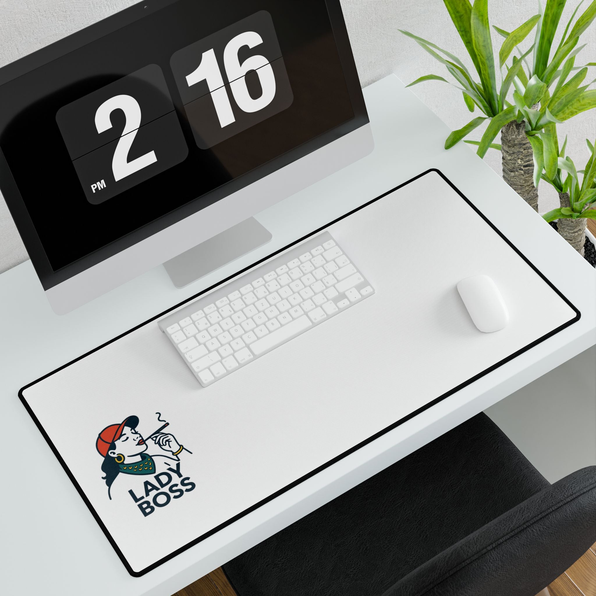 Lady Boss Desk Mat - Stylish Office Decor, Work From Home Accessories, Inspirational Gift for Entrepreneurs, Desk Accessories, Gaming, [...]