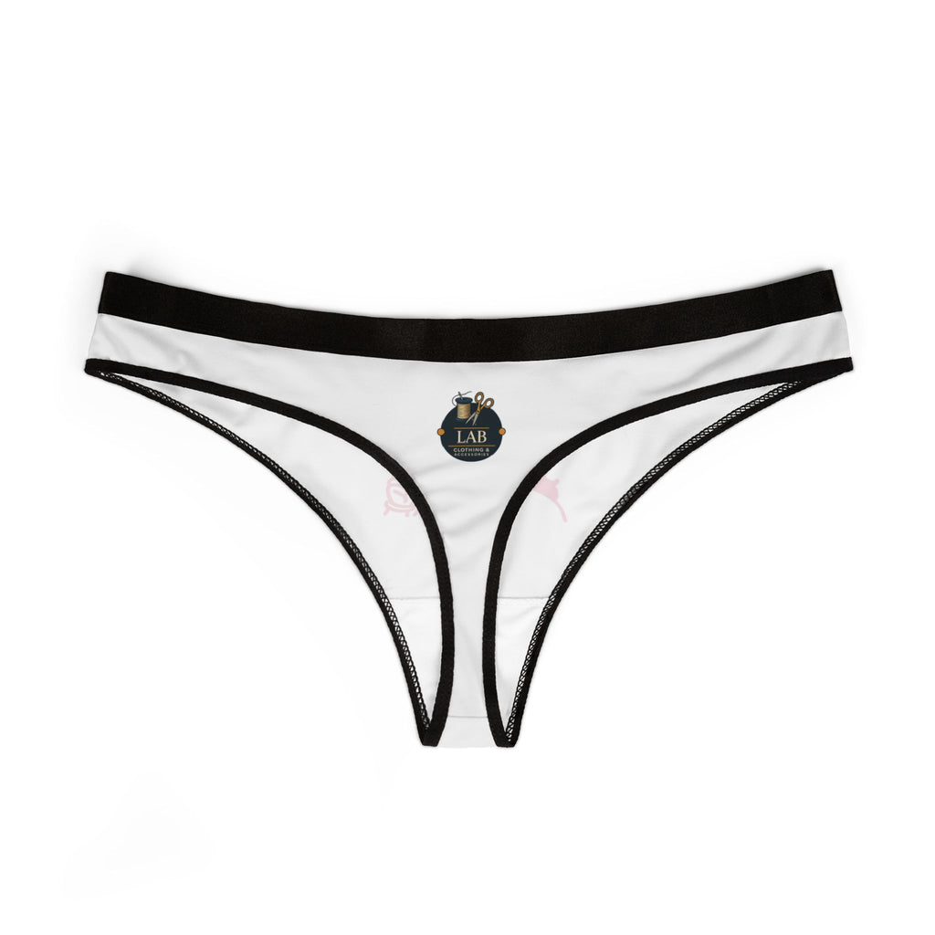 Floral Women's Thongs, Cute Underwear, Gift for Her, Lingerie Set, Valentine's Day, Bride, Bachelorette Party
