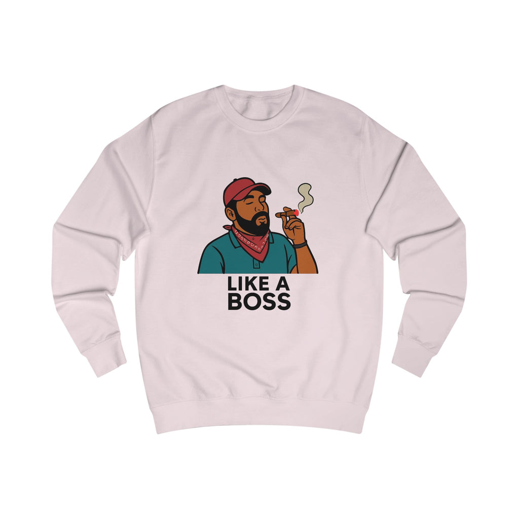 Chill Vibes Unisex Sweatshirt | Casual Streetwear, Gift for Him, Smokers Apparel, Eco-friendly Fashion, Everyday Comfort
