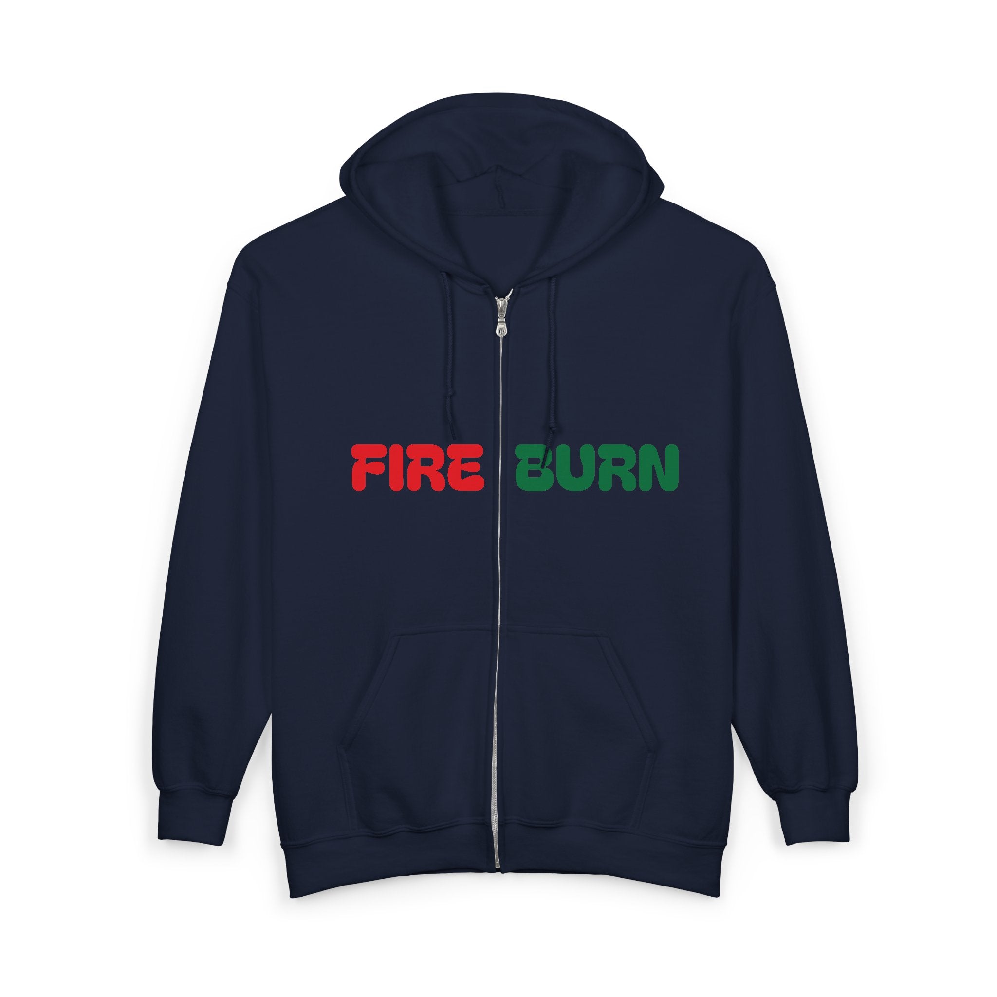 Fire Burn Unisex Full Zip Hoodie | Comfortable Streetwear for All Seasons, Casual Gift for Friends, Everyday Wear, Urban Vibe, Holiday [...]