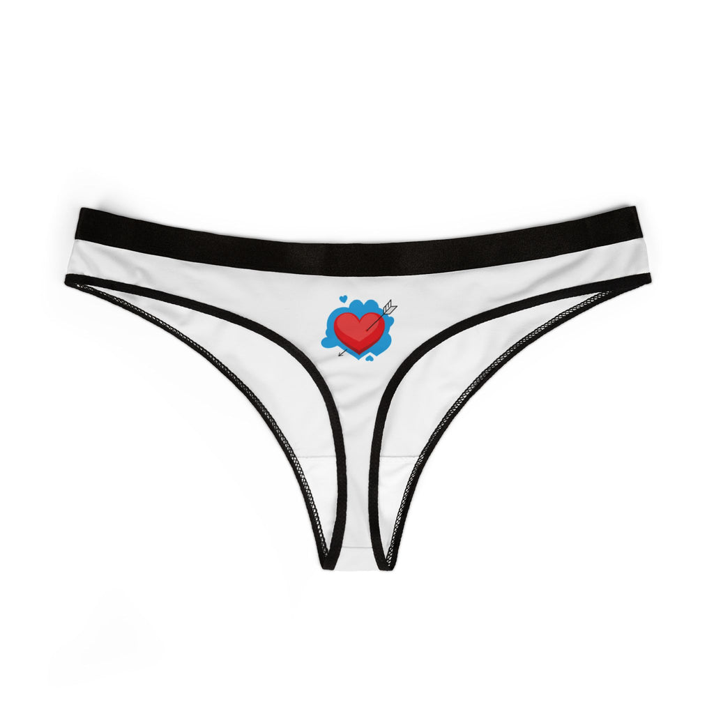 Floral Women's Thongs, Cute Underwear, Gift for Her, Lingerie Set, Valentine's Day, Bride, Bachelorette Party