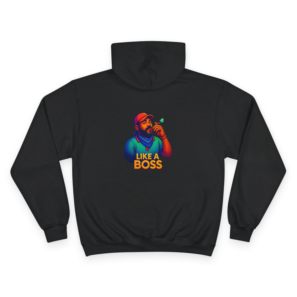 Volvo Champion Hoodie, Boss Vibe Sweatshirt, Personalized Gift, Casual Streetwear, Unique Statement Wear, Cozy Activity Gear