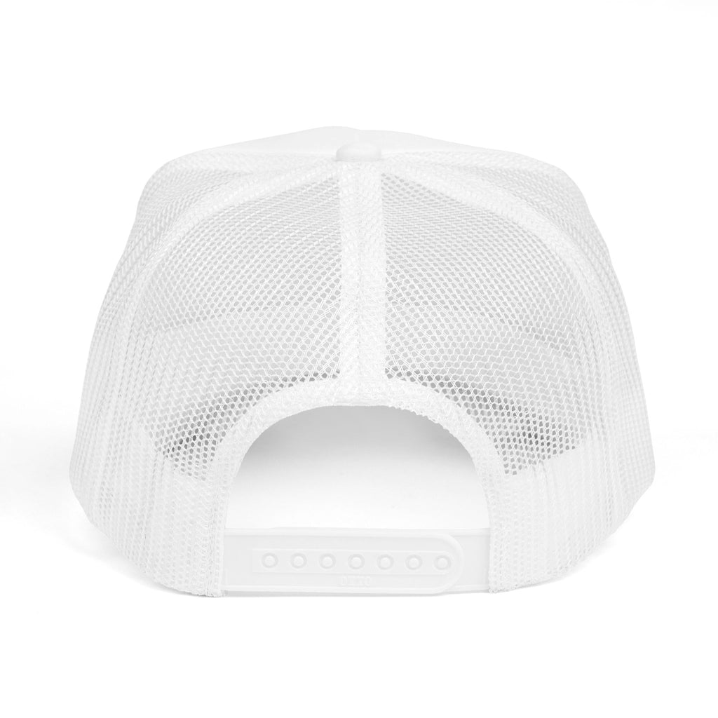 Embroidered Foam Trucker Hat with Whimsical Beard Design, Unique Gift for Him, Casual Style, Summer Accessory, Adjustable Cap