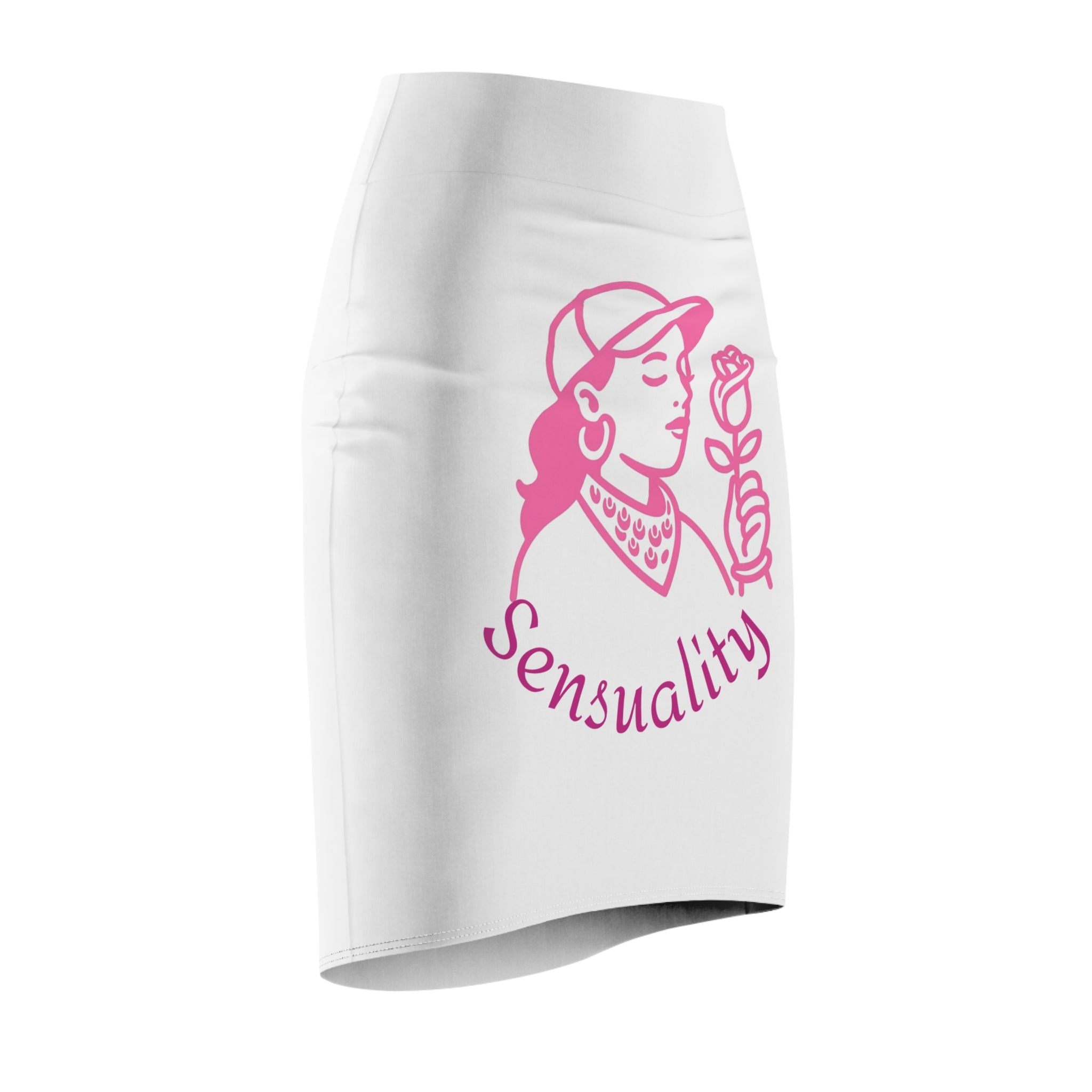 Women's Pencil Skirt with 'Sensuality' Design, Fashionable Skirt, Casual or Dressy Occasion Wear, Perfect for Spring/Summer, Unique [...]