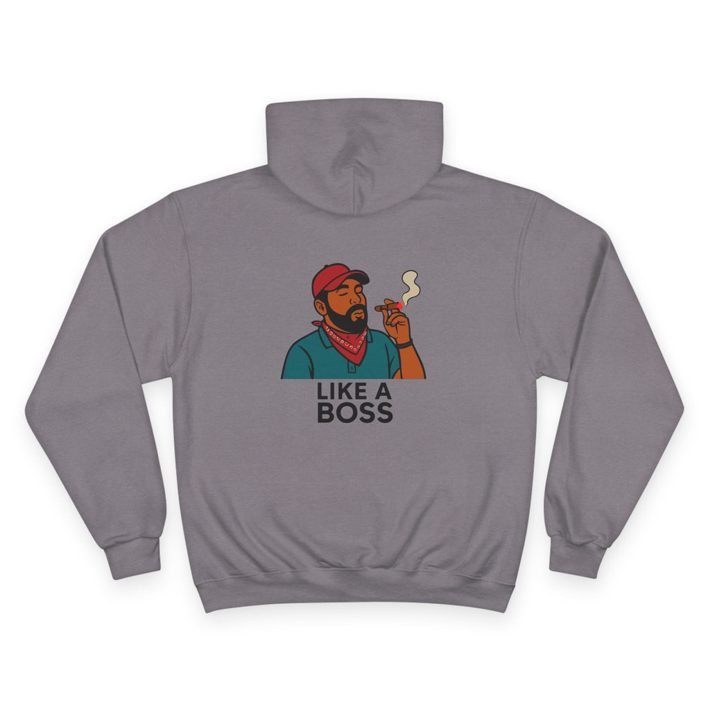 Volvo Champion Hoodie, Boss Vibe Sweatshirt, Personalized Gift, Casual Streetwear, Unique Statement Wear, Cozy Activity Gear