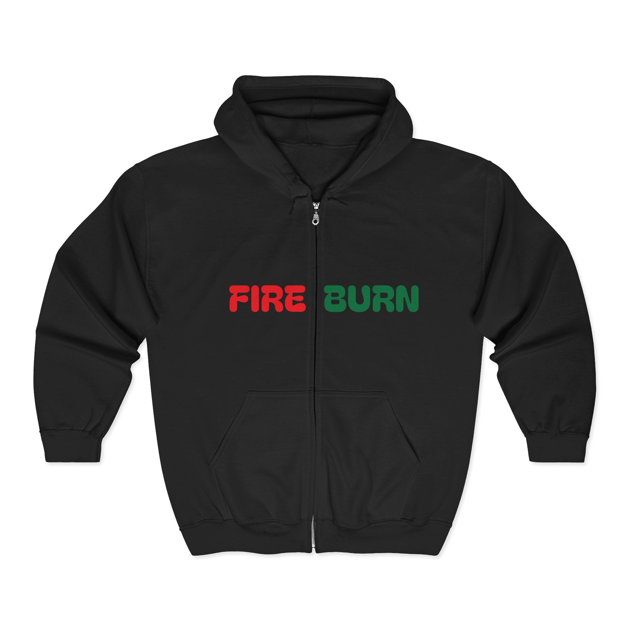 Fire Burn Unisex Full Zip Hoodie | Comfortable Streetwear for All Seasons, Casual Gift for Friends, Everyday Wear, Urban Vibe, Holiday [...]