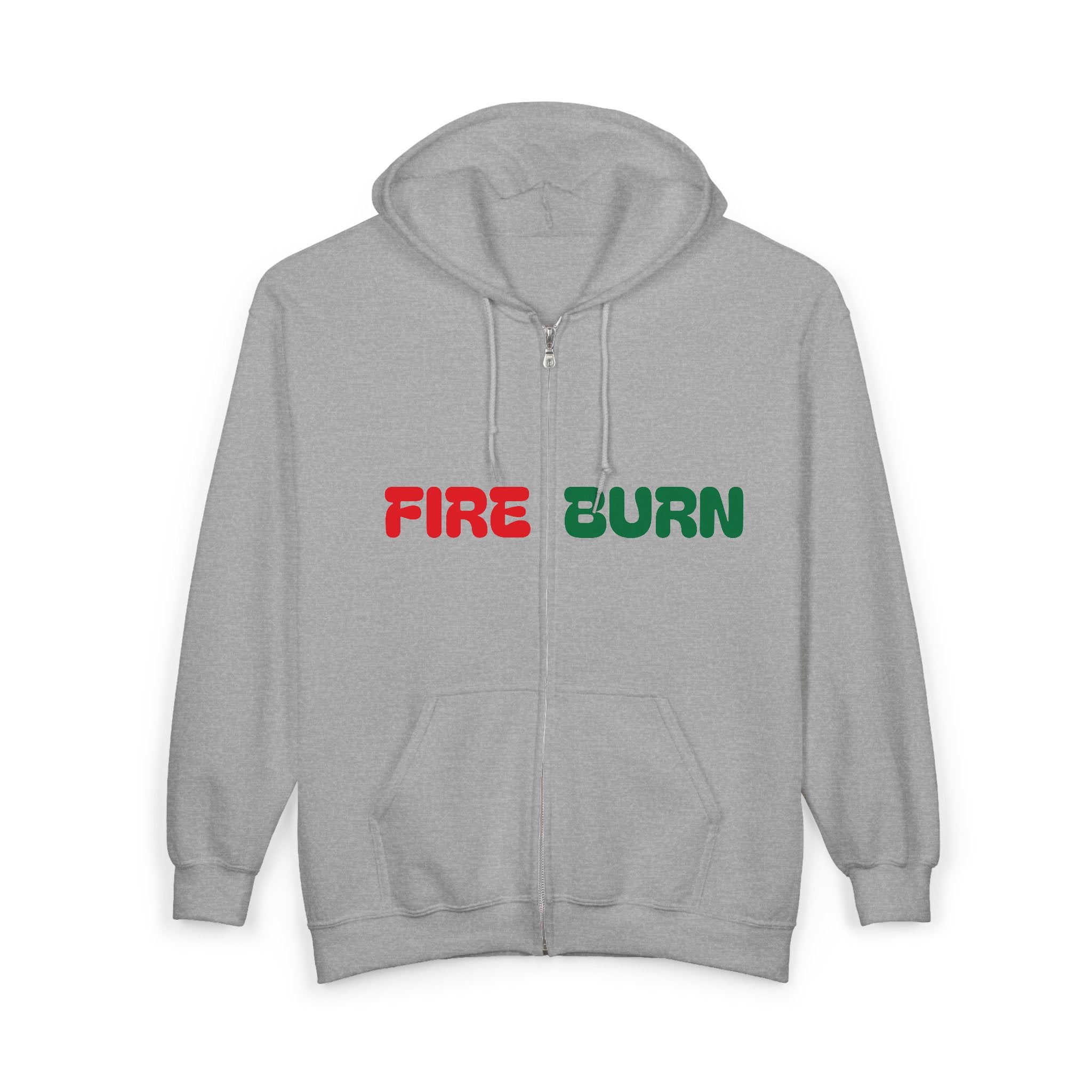 Fire Burn Unisex Full Zip Hoodie | Comfortable Streetwear for All Seasons, Casual Gift for Friends, Everyday Wear, Urban Vibe, Holiday [...]