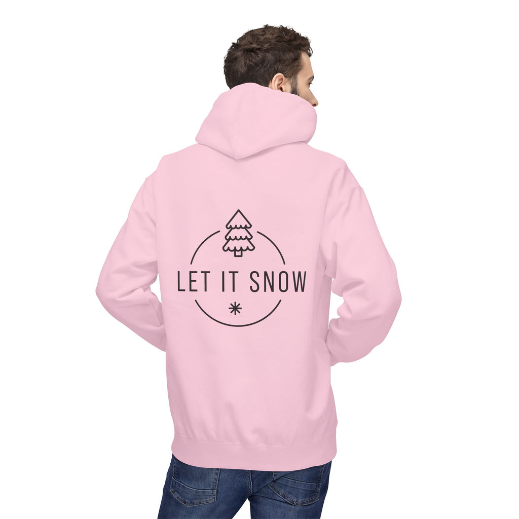 Joyful Santa Hat Hoodie — Christmas Holiday Cozy Pullover