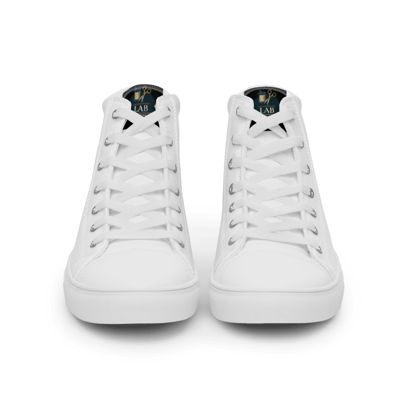 Women’s LADY BO$$ high_top canvas shoes