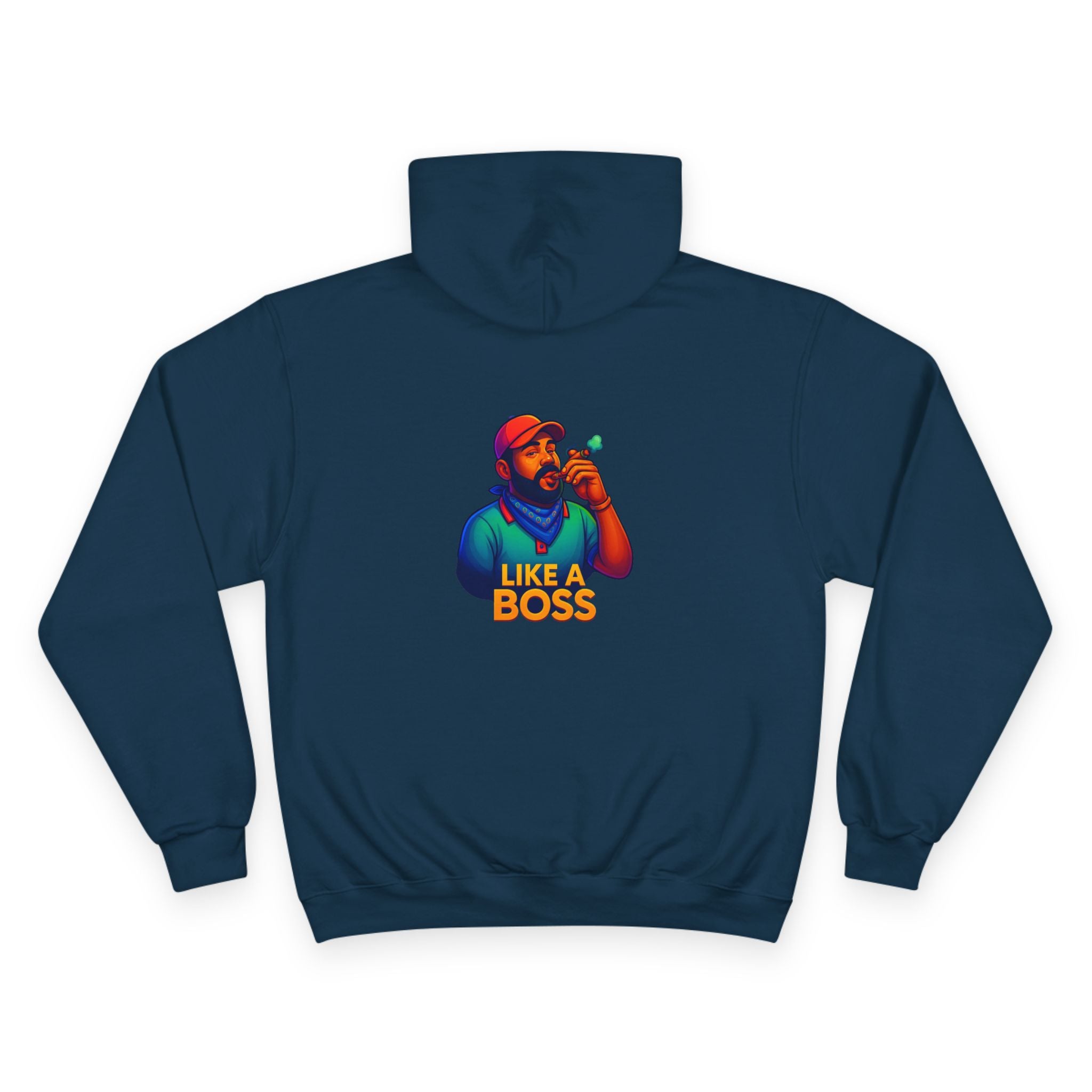 Volvo Champion Hoodie, Boss Vibe Sweatshirt, Personalized Gift, Casual Streetwear, Unique Statement Wear, Cozy Activity Gear