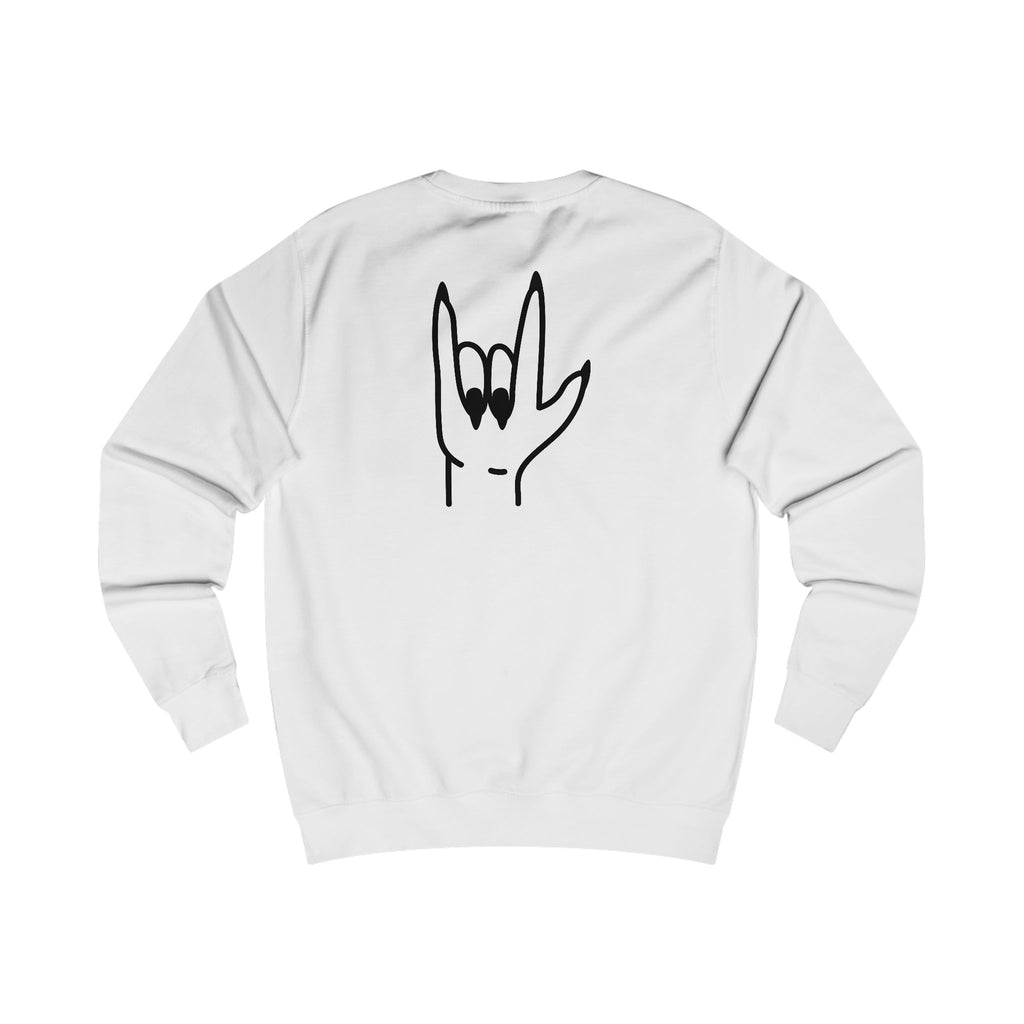 Vibrant Unisex Sweatshirt: Bold Graphic Design, Cozy Style for Music Lovers, Trendy Gift for Any Occasion