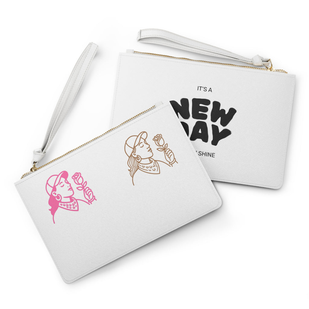 Chic Clutch Bag, Trendy Accessory for Women, Everyday Use, Gift Idea for Birthdays and Holidays, Inspirational Design