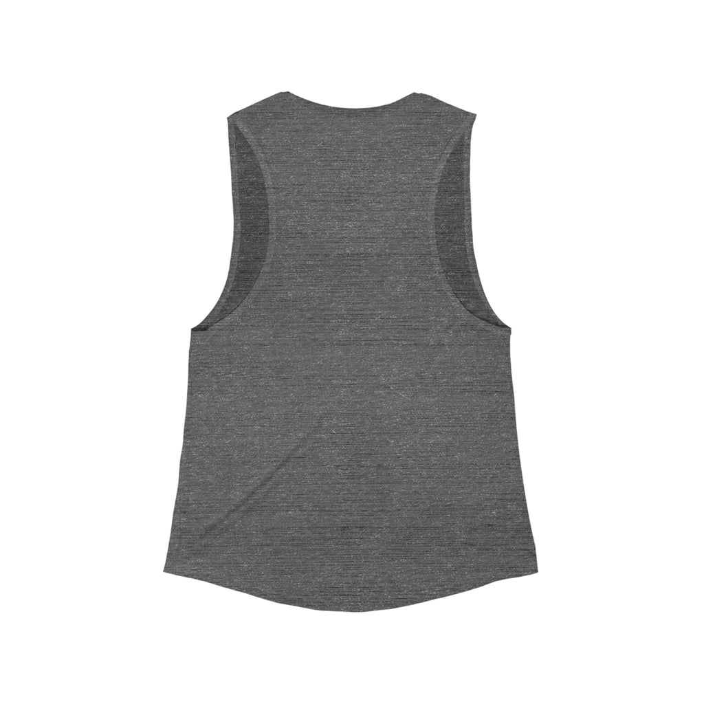 Chic Women's Muscle Tank with Floral Design, Casual Summer Top, Gift for Her, Festival Wear, Boho Style