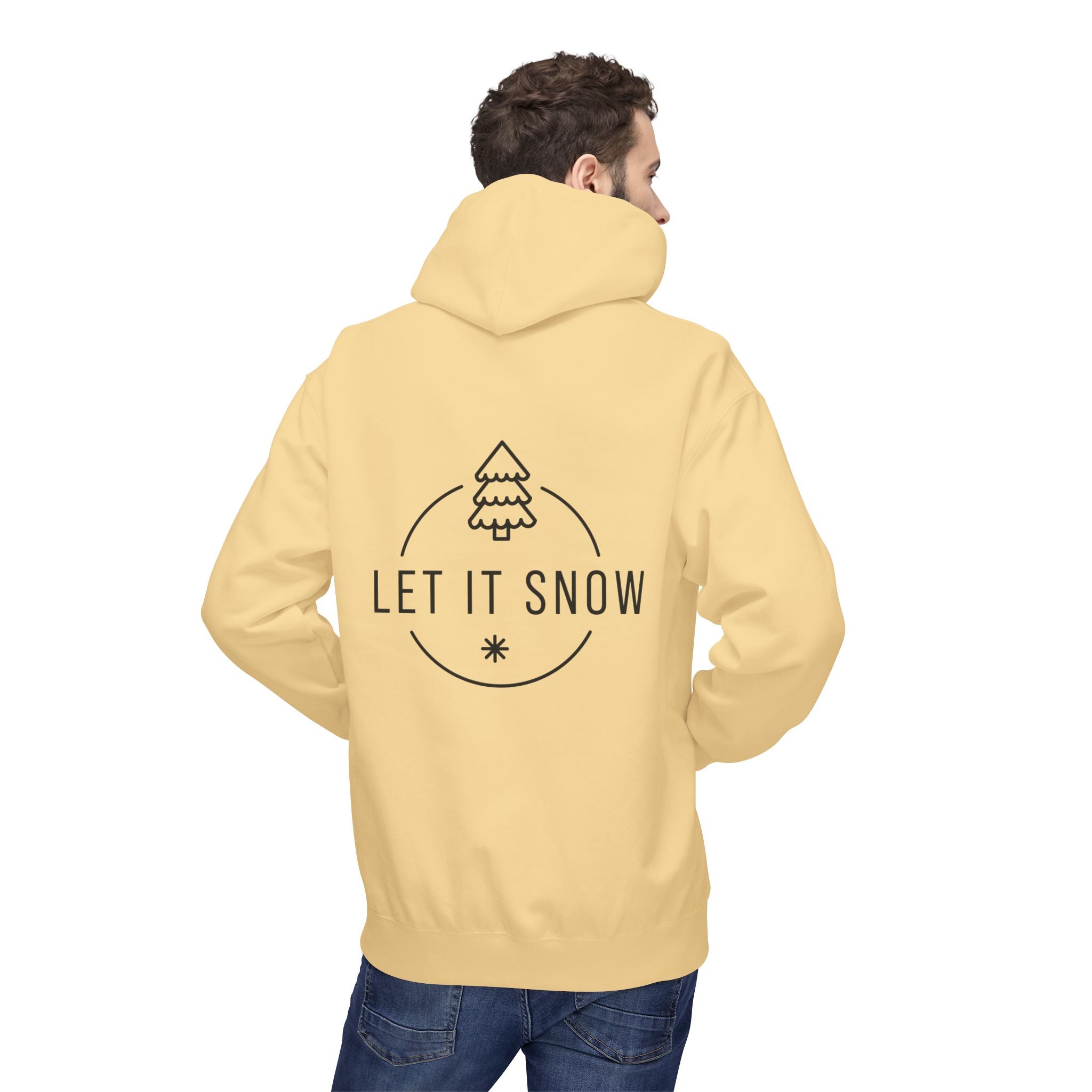 Joyful Santa Hat Hoodie — Christmas Holiday Cozy Pullover