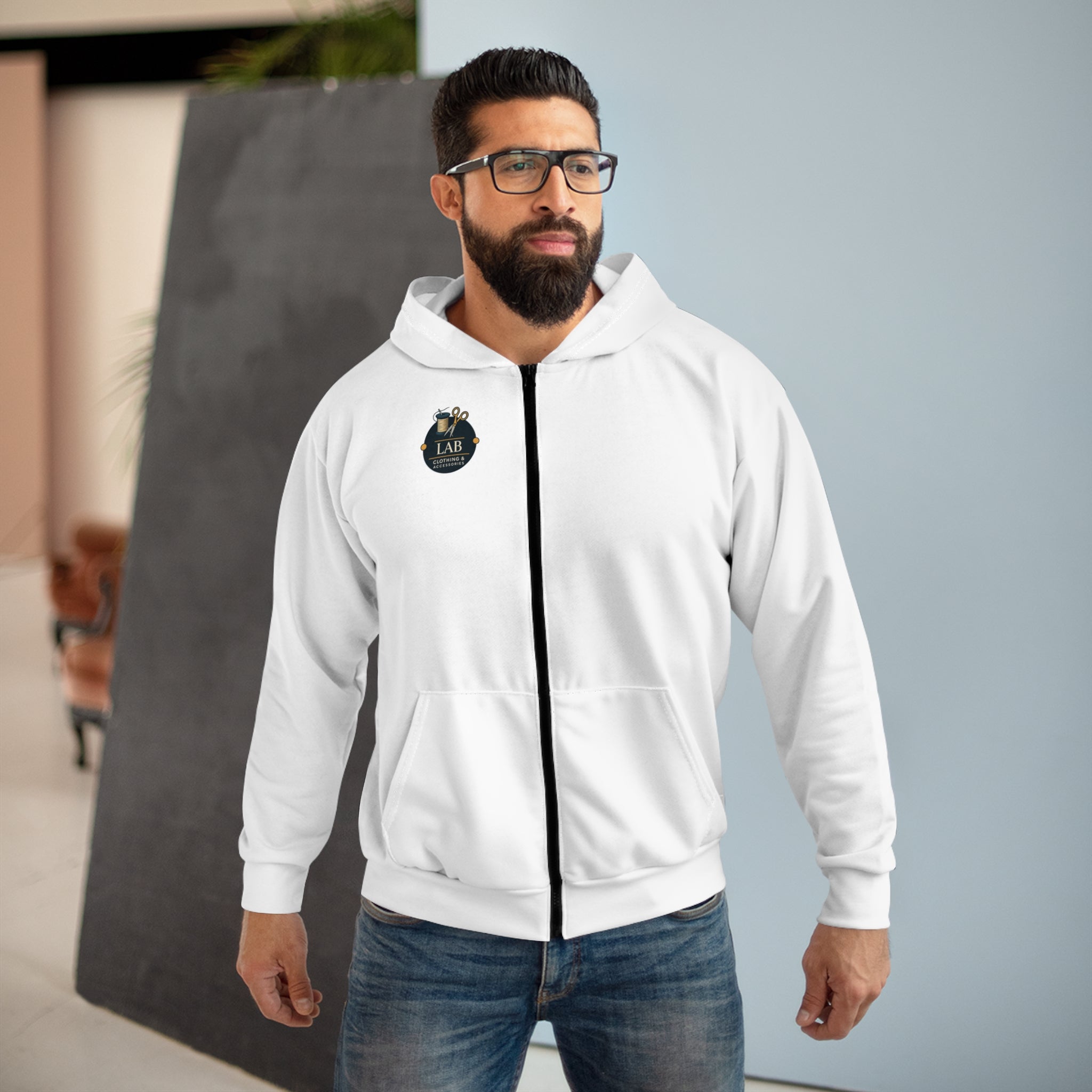 Unisex Zip Hoodie - Cool and Comfy Layer for Any Occasion - Perfect Gift for Coffee Lovers, Casual Wear, Everyday Comfort, Relaxed [...]